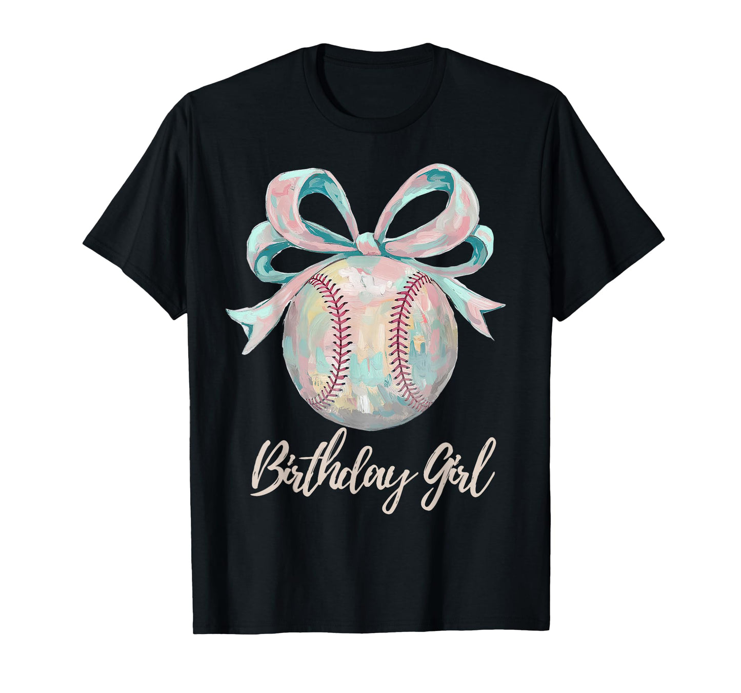Baseball Birthday Sporty Daughter T-Shirt - Novelty Apparel Unisex - T-Shirt, Sweatshirt, Hoodie
