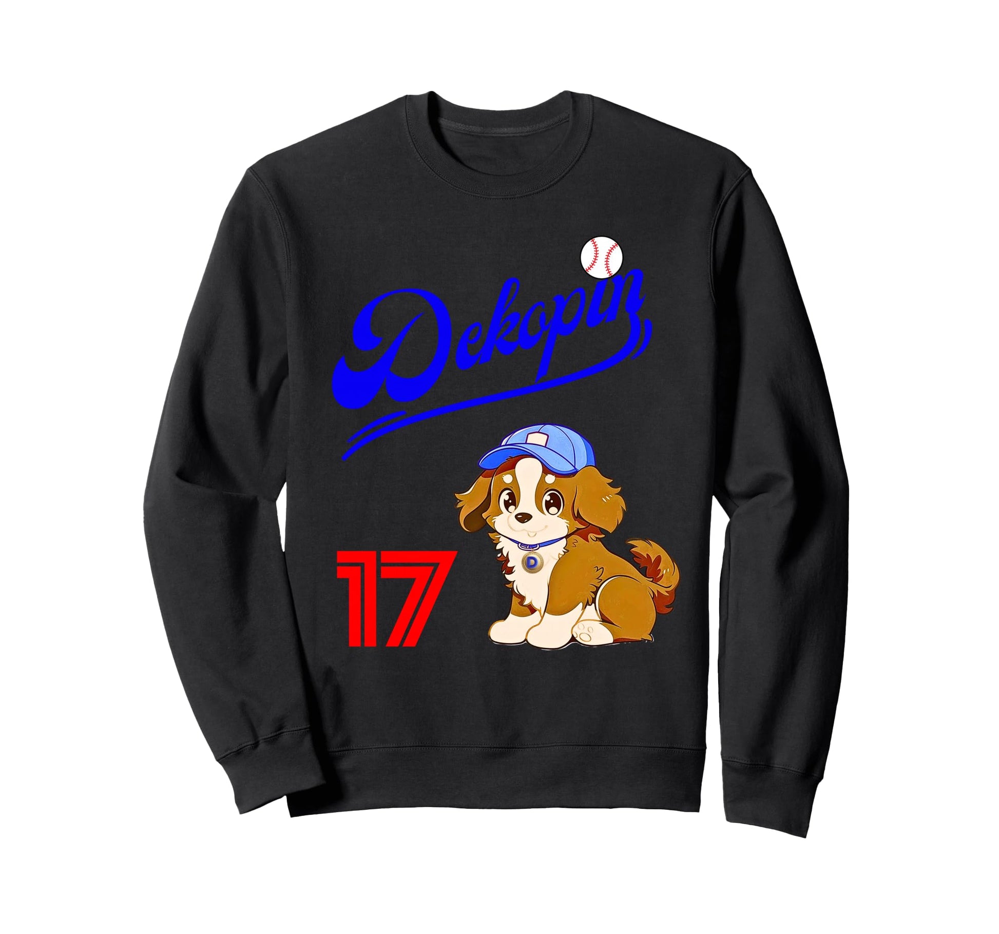 Decopin Decoy Dog No 17 Otani Pet Dog Sweatshirt - Graphic Print Unisex - T-Shirt, Sweatshirt, Hoodie