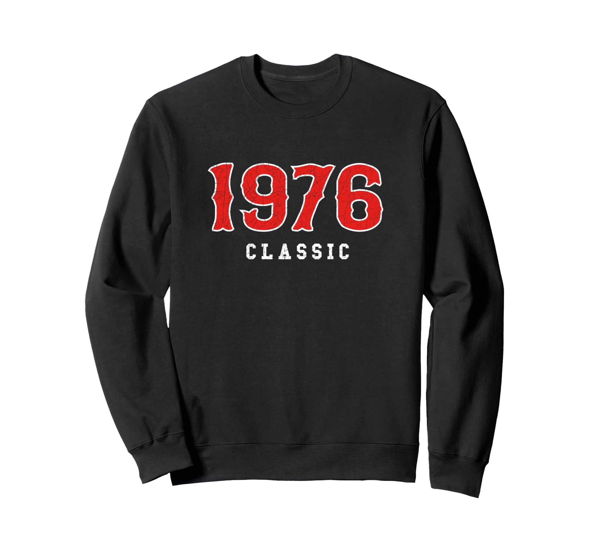 50 Year Old 1976 Baseball Fan Sweatshirt - Fun Novelty Design for Adults - T-Shirt, Sweatshirt, Hoodie