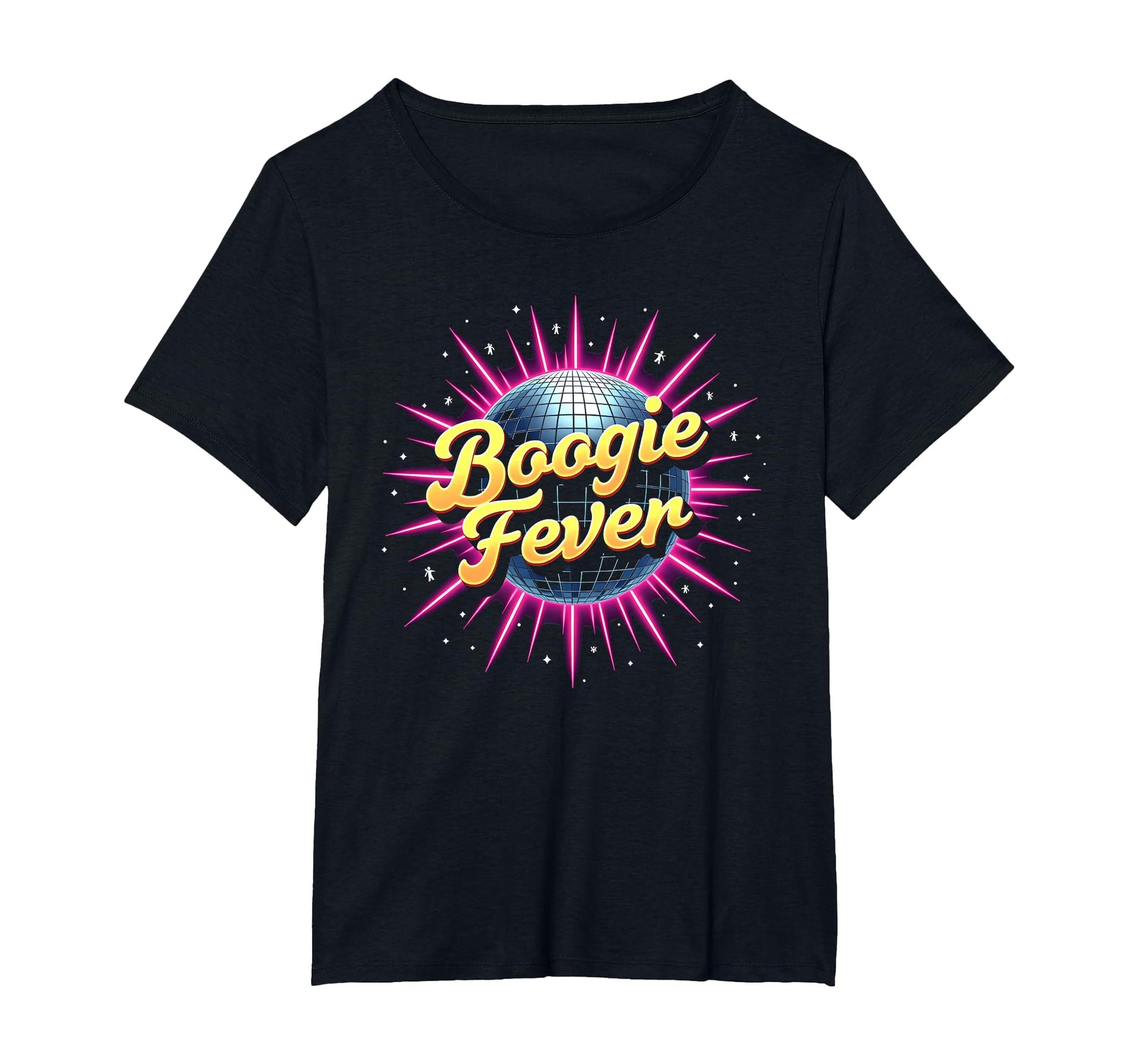 Disco Boogie Fever Dance Party Funky T-Shirt - Custom Art Print for Adults - T-Shirt, Sweatshirt, Hoodie