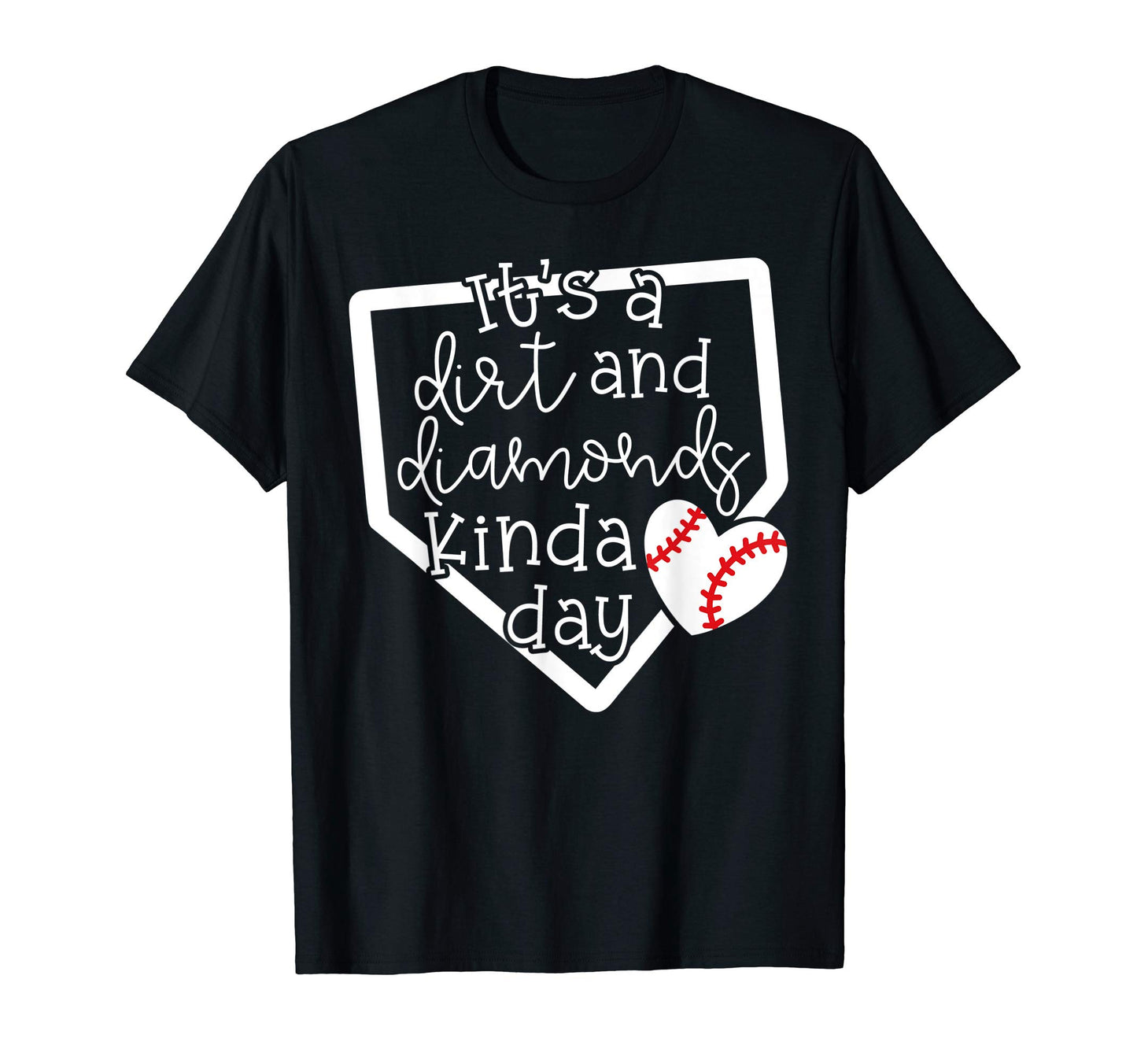Its Dirt And Diamonds Kinda Day T-Shirt - Trendy Graphic for Adults - T-Shirt, Sweatshirt, Hoodie