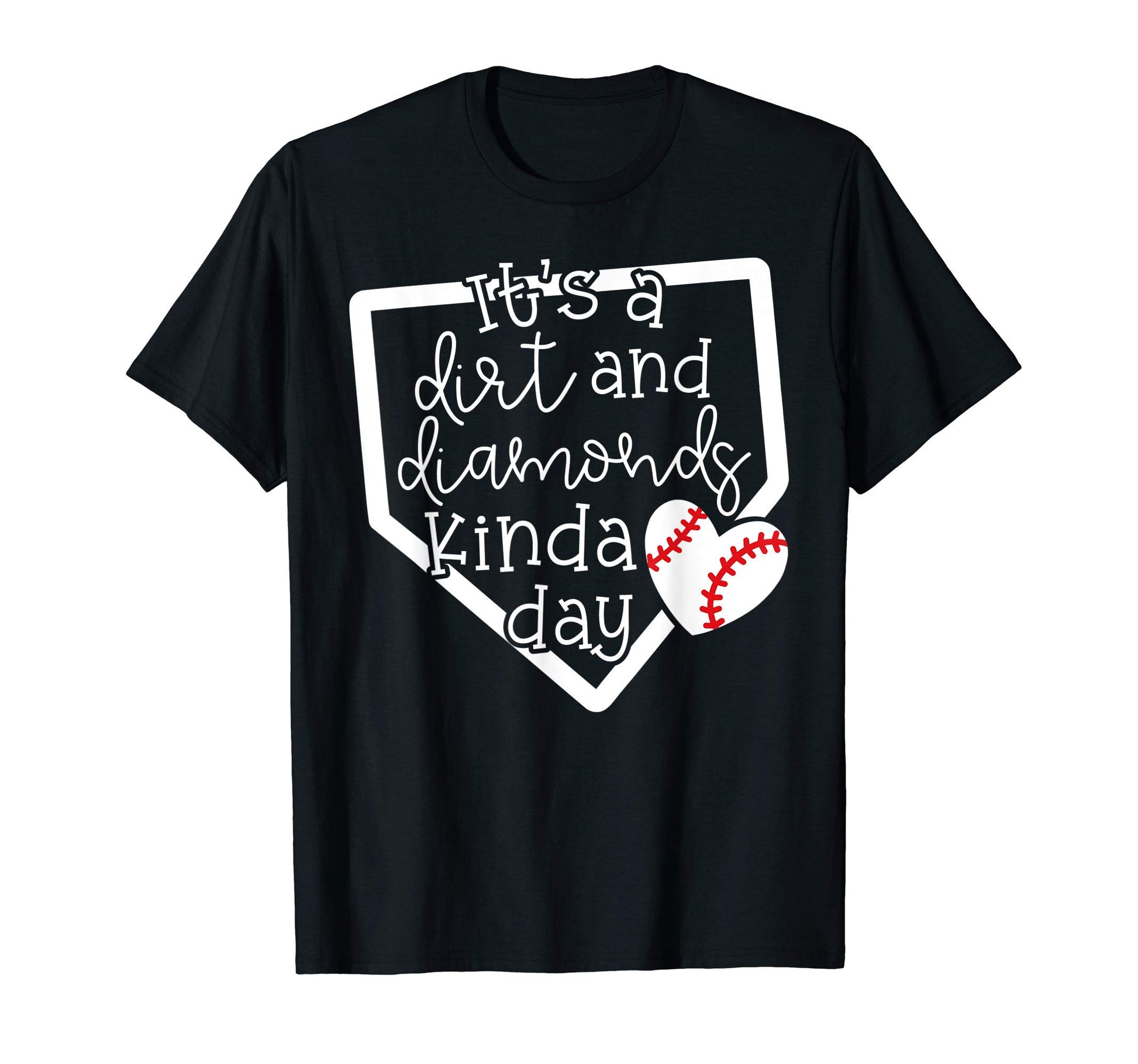 Its Dirt And Diamonds Kinda Day T-Shirt - Trendy Graphic for Adults - T-Shirt, Sweatshirt, Hoodie
