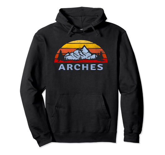 Arches National Park Sunset Hoodie - Streetwear Style Unisex - T-Shirt, Sweatshirt, Hoodie