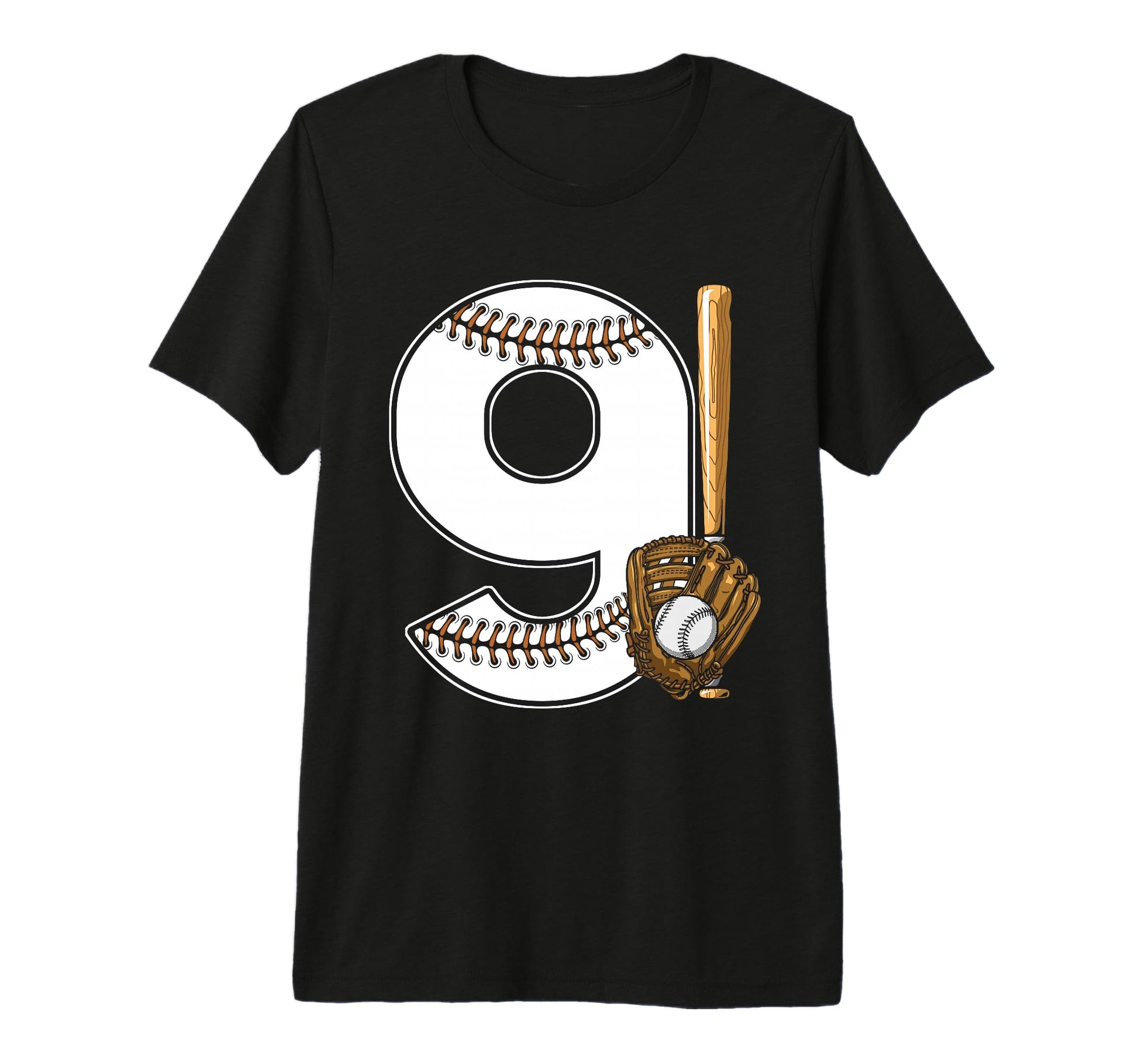 Baseball Birthday 9Th Birthday Party T-Shirt - Novelty Apparel Men Women - T-Shirt, Sweatshirt, Hoodie
