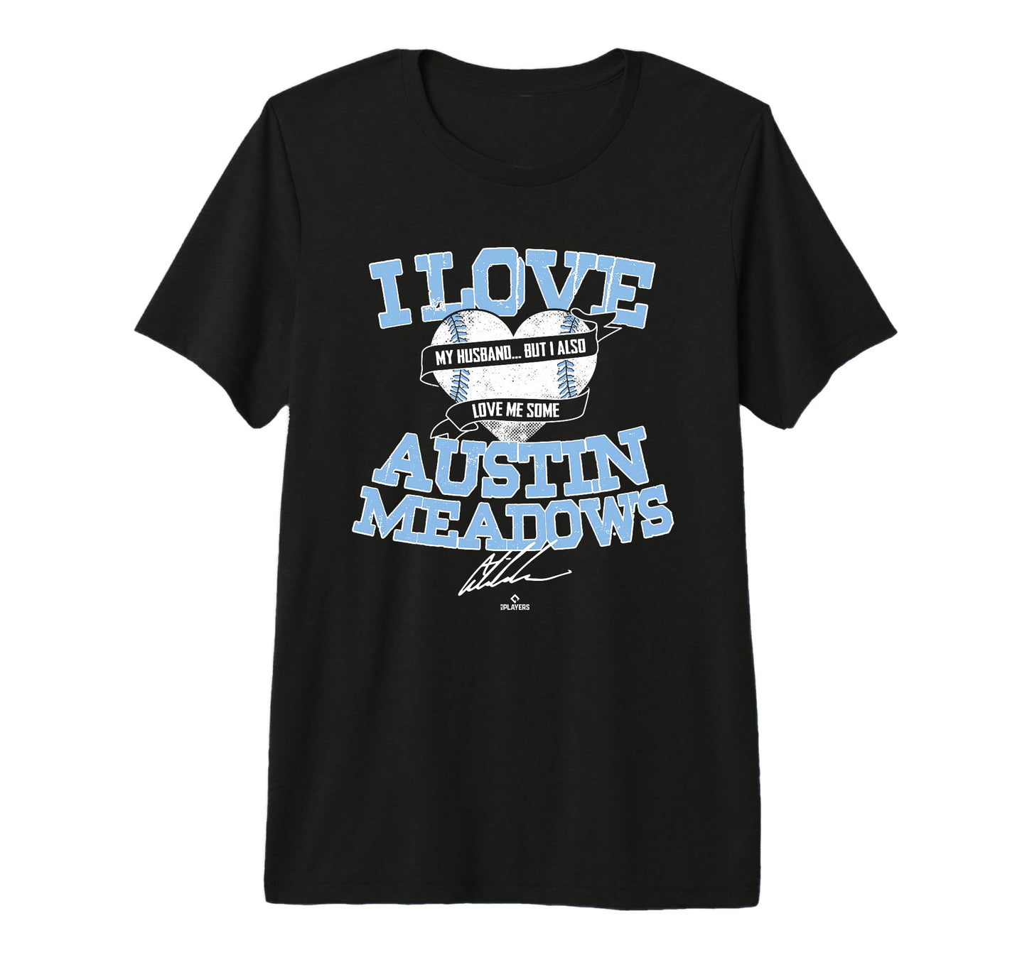 I Love Austin Meadows Tri Blend T-Shirt - Custom Art Print for Adults - T-Shirt, Sweatshirt, Hoodie