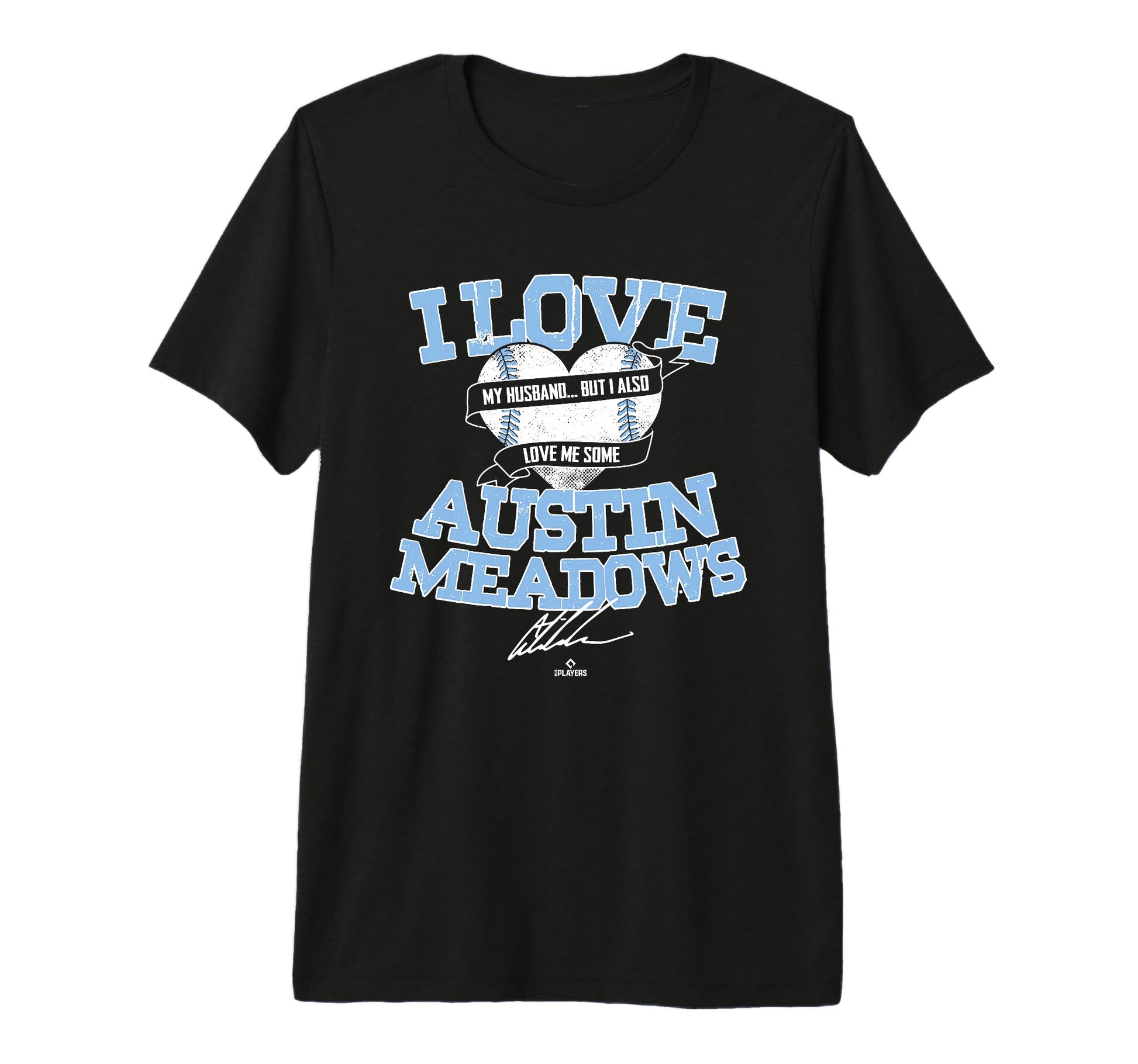 I Love Austin Meadows Tri Blend T-Shirt - Custom Art Print for Adults - T-Shirt, Sweatshirt, Hoodie