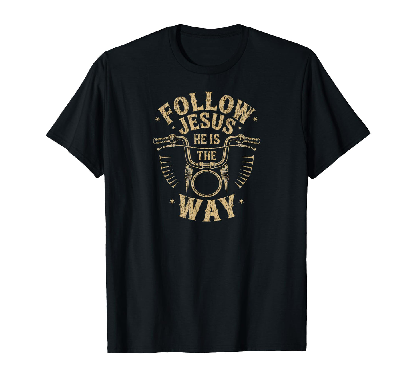 Jesus He Is Way Christian Motorcycle T-Shirt - Unique Graphic for Adults - T-Shirt, Sweatshirt, Hoodie