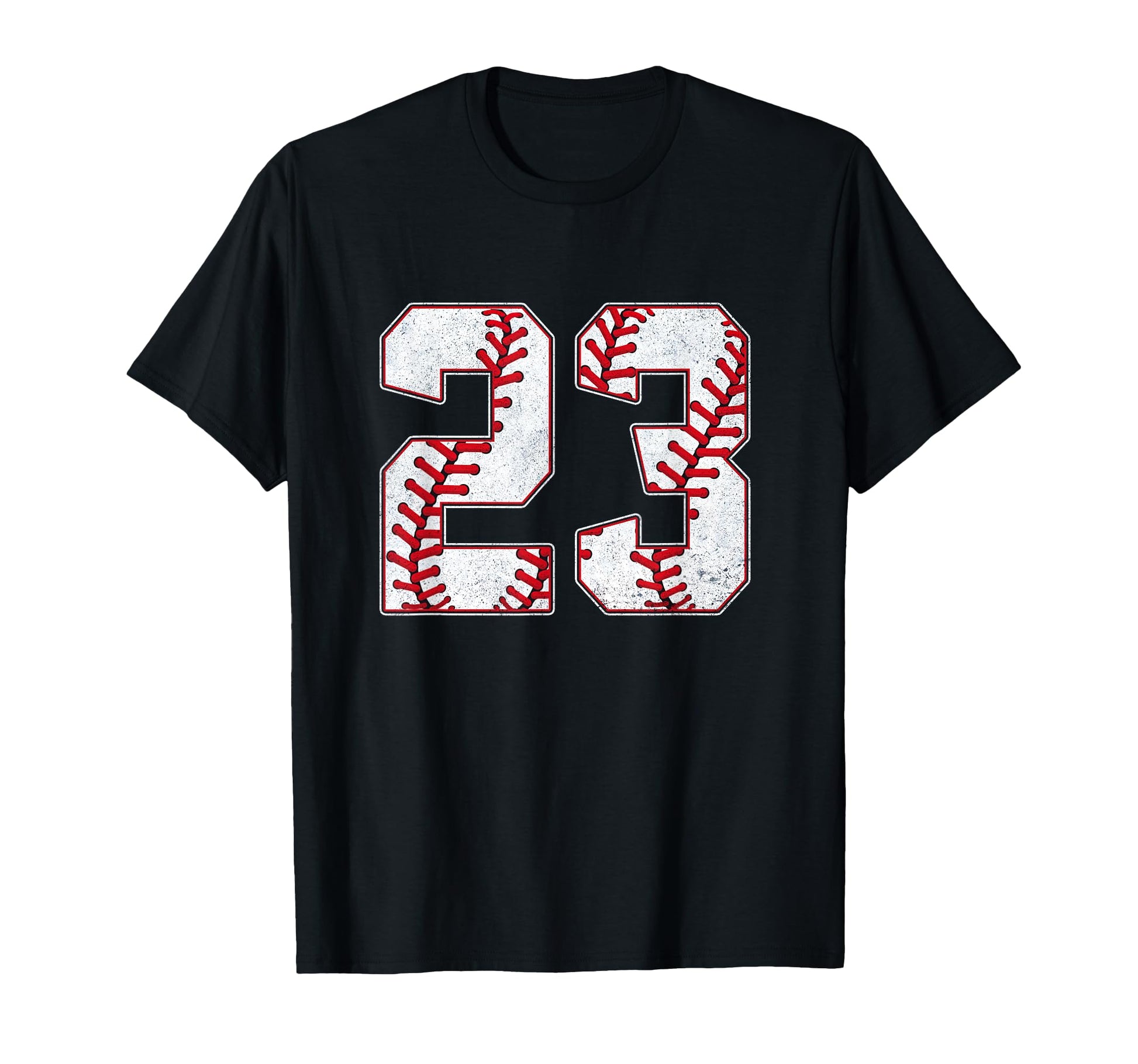 Worn Baseball Mom 23 Jersey Baseball T-Shirt - Minimalist Print Unisex - T-Shirt, Sweatshirt, Hoodie