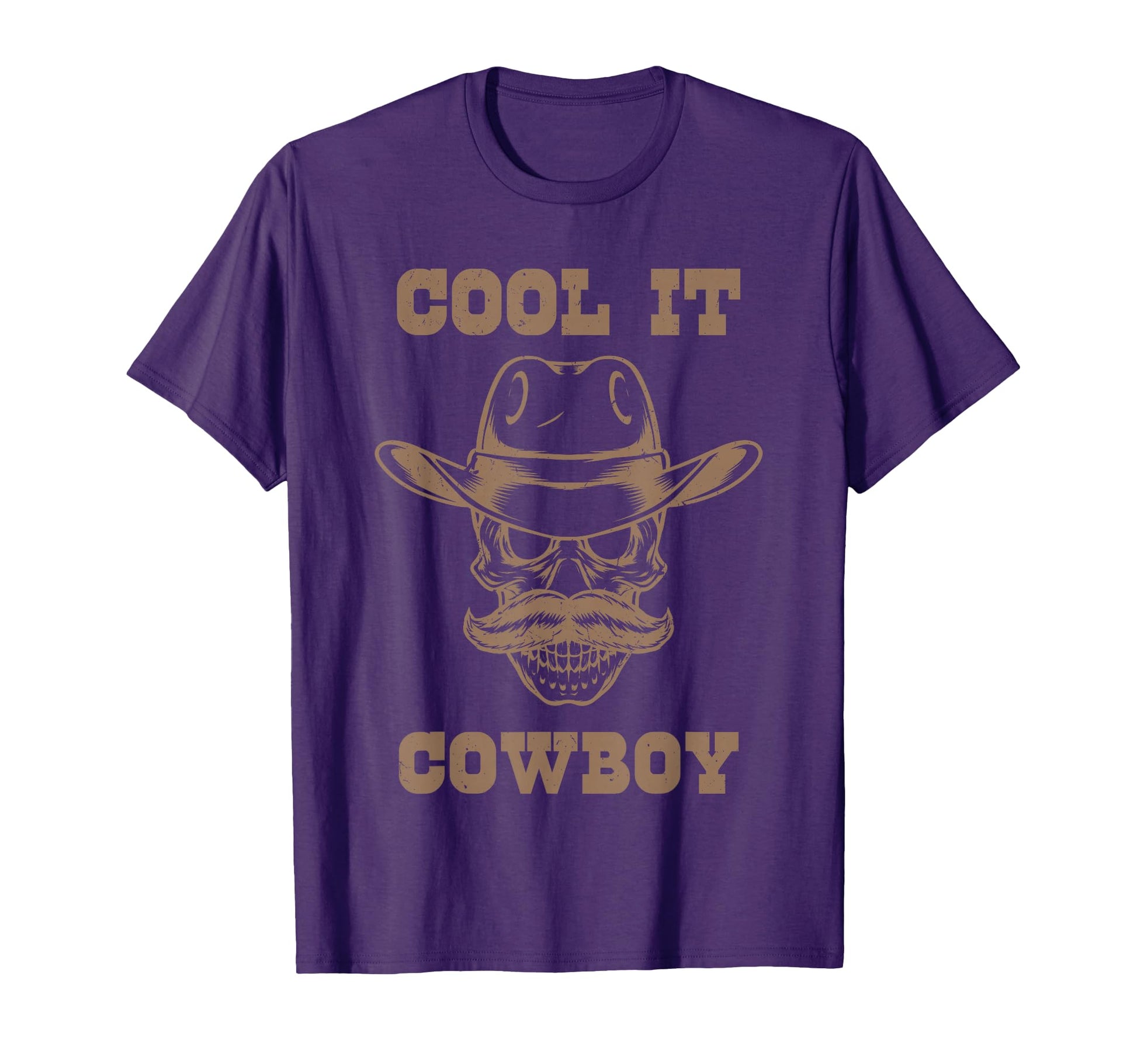 Funny It Cowboy Skull T-Shirt - Fun Novelty Design Men Women - T-Shirt, Sweatshirt, Hoodie