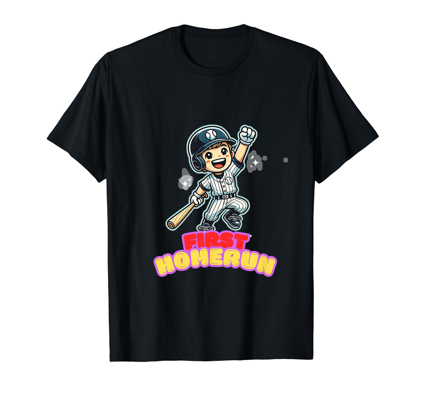 First Home Run Victory T-Shirt - Unique Graphic Men Women - T-Shirt, Sweatshirt, Hoodie