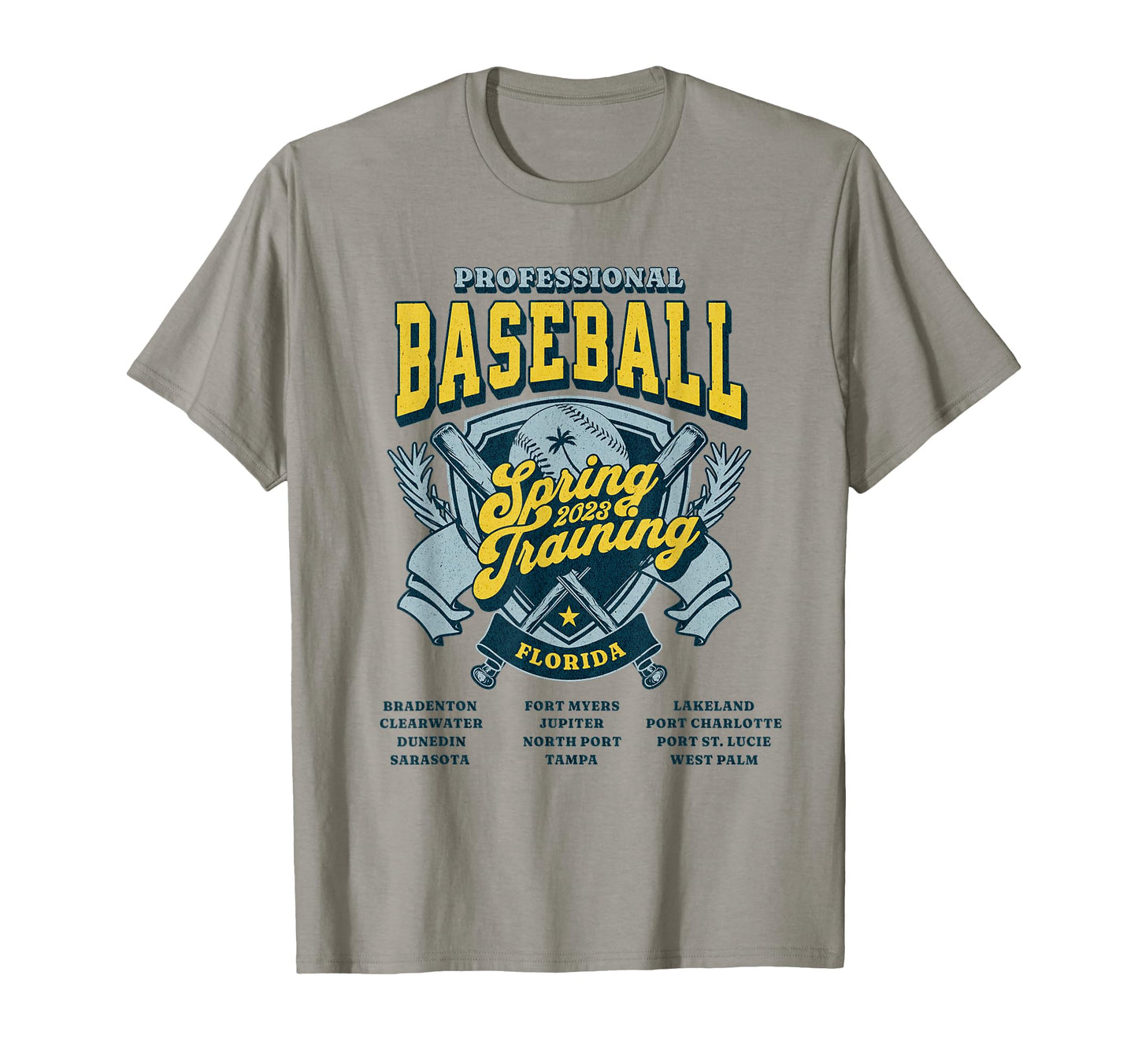 Professional Baseball Spring Training T-Shirt - Graphic Print Men Women - T-Shirt, Sweatshirt, Hoodie