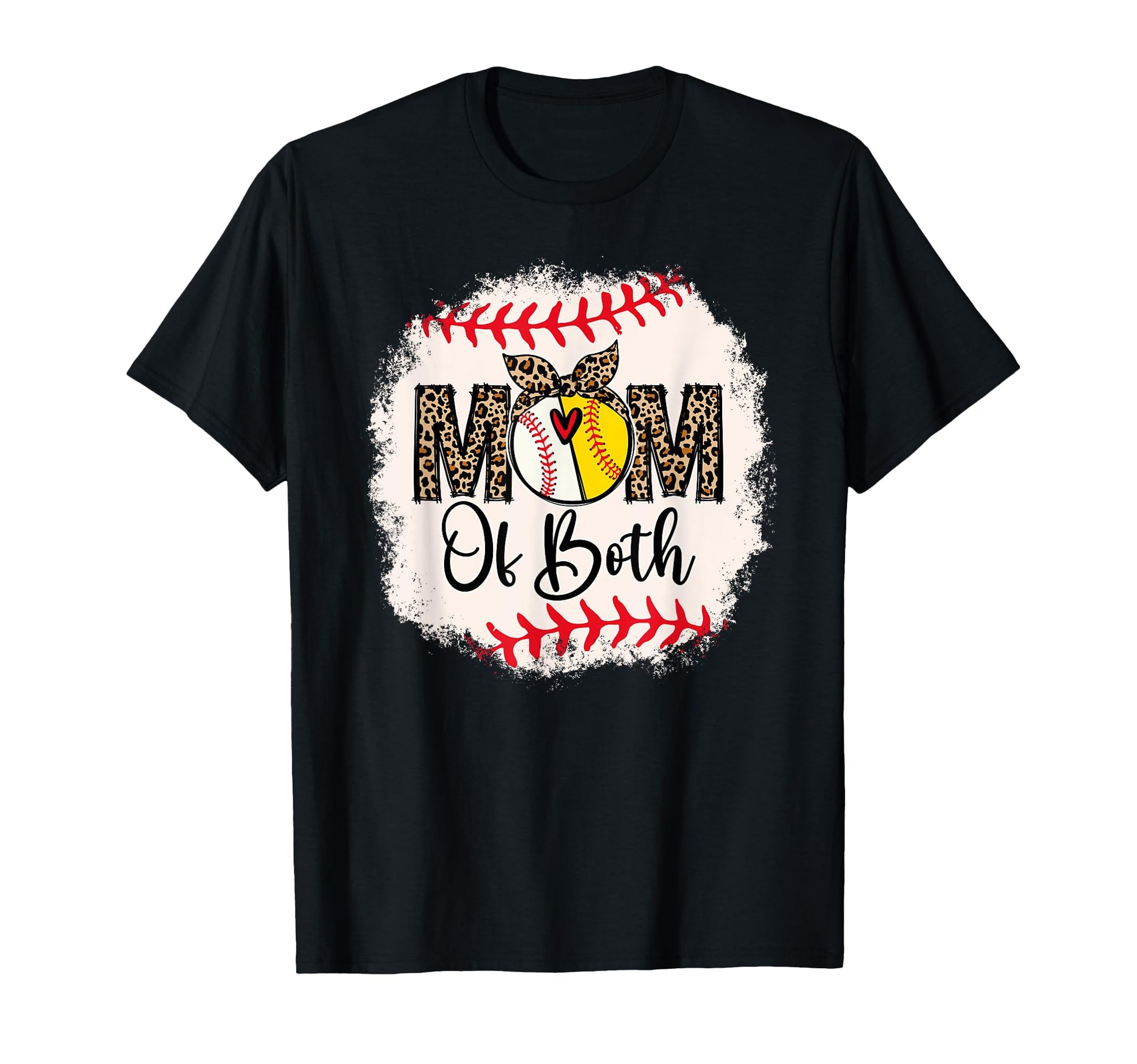 Funny Mothers Ball Mom Both Baseball T-Shirt - Streetwear Style Men Women - T-Shirt, Sweatshirt, Hoodie