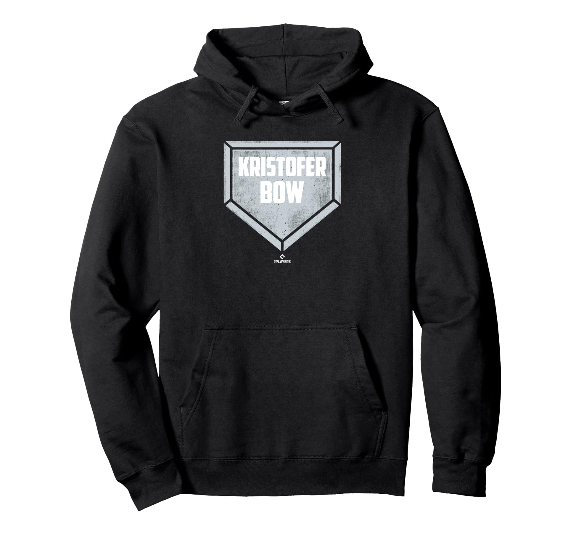 Home Plate Gameday Kristofer Bow Hoodie - Minimalist Print Men Women - T-Shirt, Sweatshirt, Hoodie