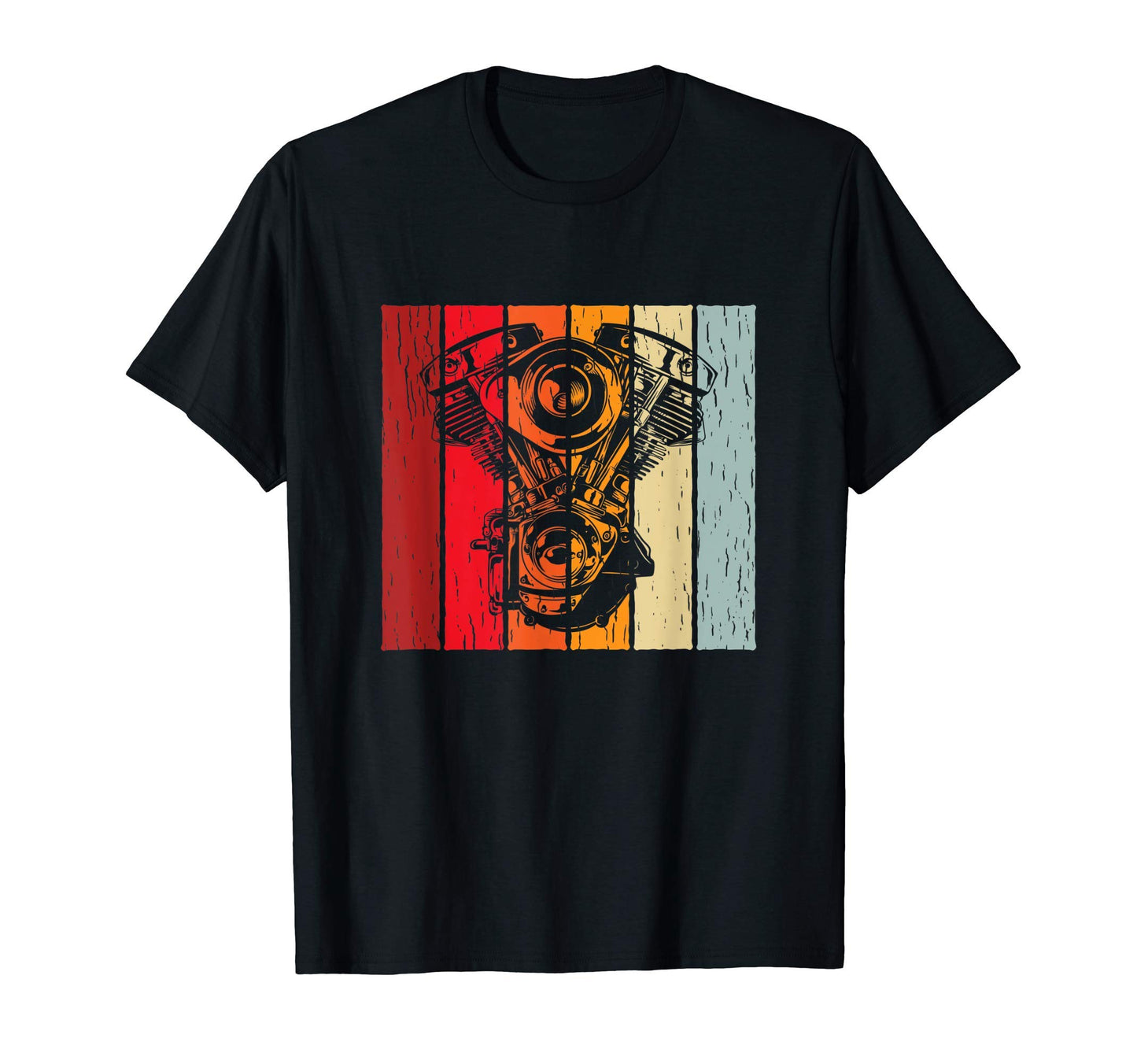 Motorcycle V Twin Engine Motorcycle T-Shirt - Fun Novelty Design Unisex - T-Shirt, Sweatshirt, Hoodie