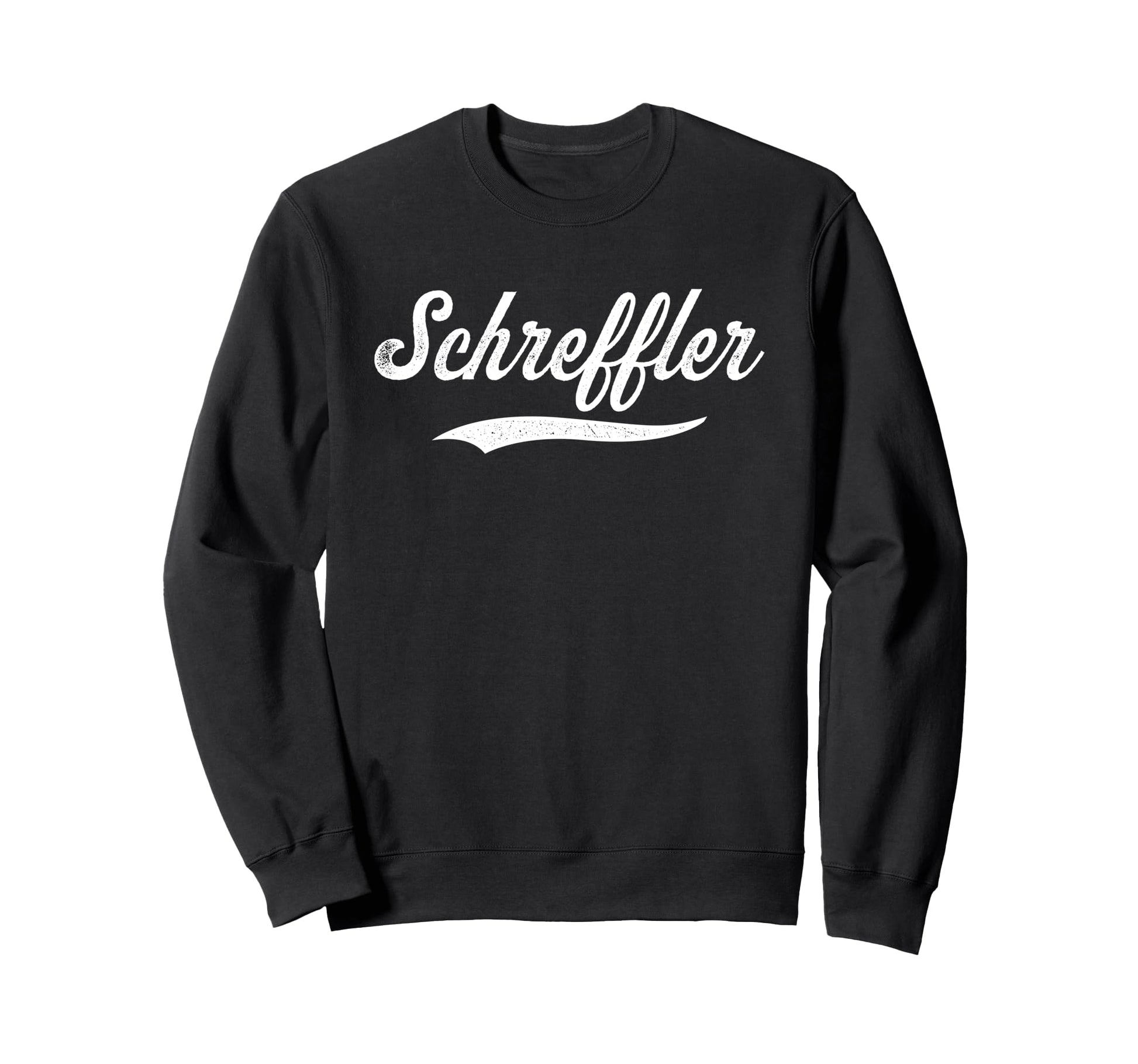 Distressed Script Troy Schreffler Sweatshirt - Unique Graphic for Adults - T-Shirt, Sweatshirt, Hoodie