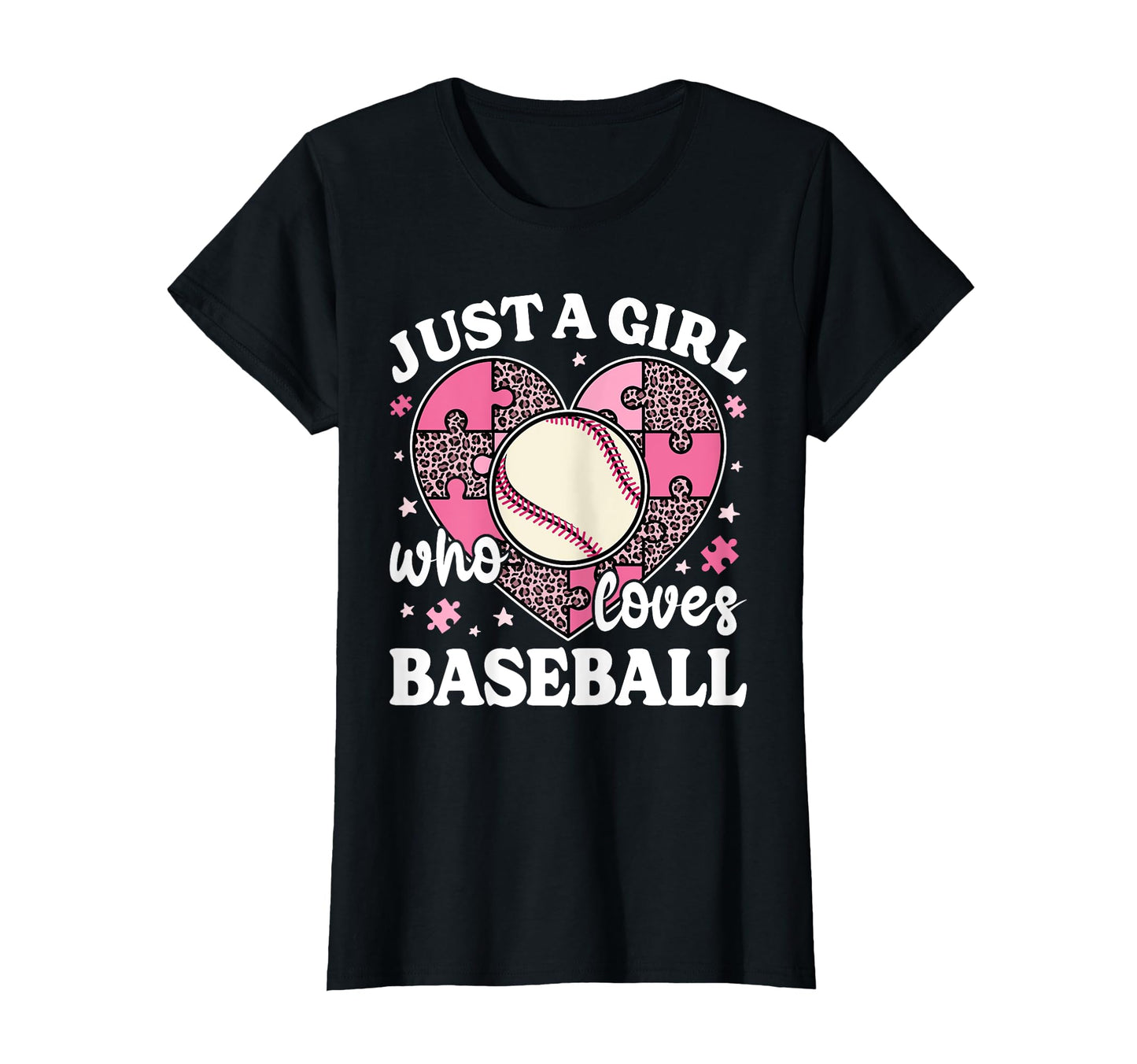 Just Who Loves Baseball Leopard Baseball T-Shirt - Custom Art Print Unisex - T-Shirt, Sweatshirt, Hoodie