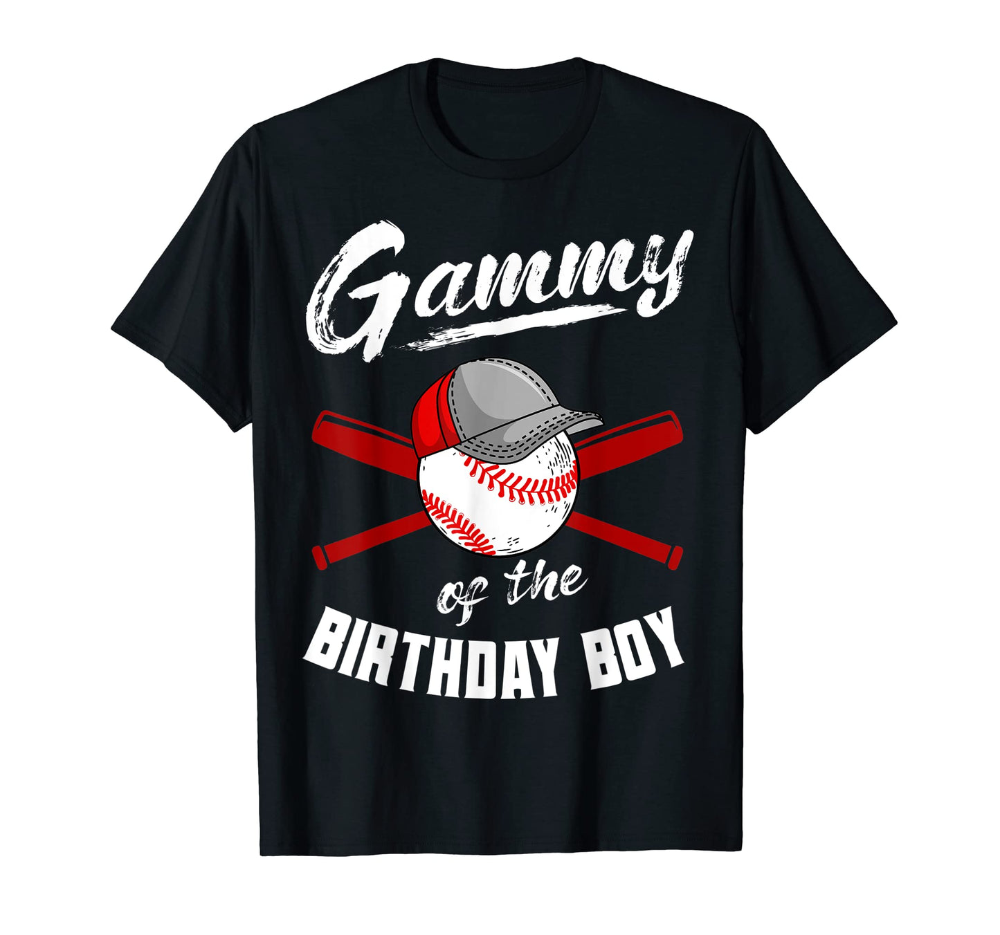 Gammy Birthday Baseball Bday Party T-Shirt - Trendy Graphic for Adults - T-Shirt, Sweatshirt, Hoodie