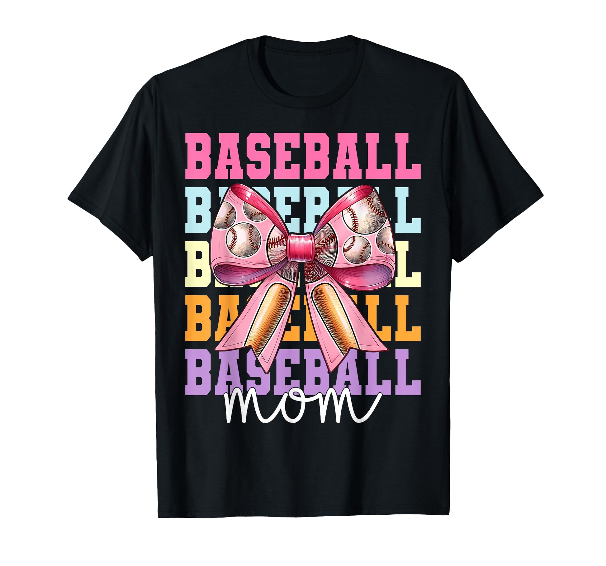 Baseball Mom Baseball Mama Mothers T-Shirt - Fun Novelty Design Men Women - T-Shirt, Sweatshirt, Hoodie