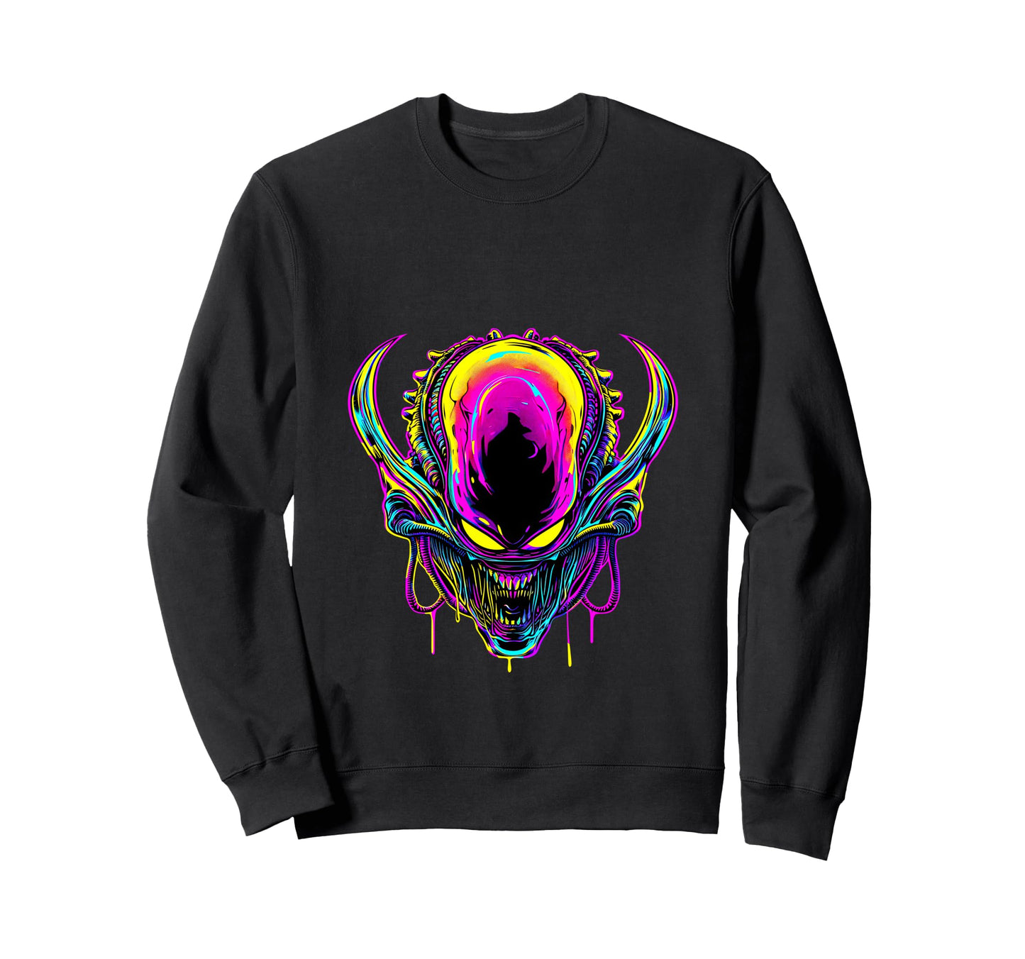 Funny Streetwear Synthwave 80S Sweatshirt - Streetwear Style for Adults - T-Shirt, Sweatshirt, Hoodie