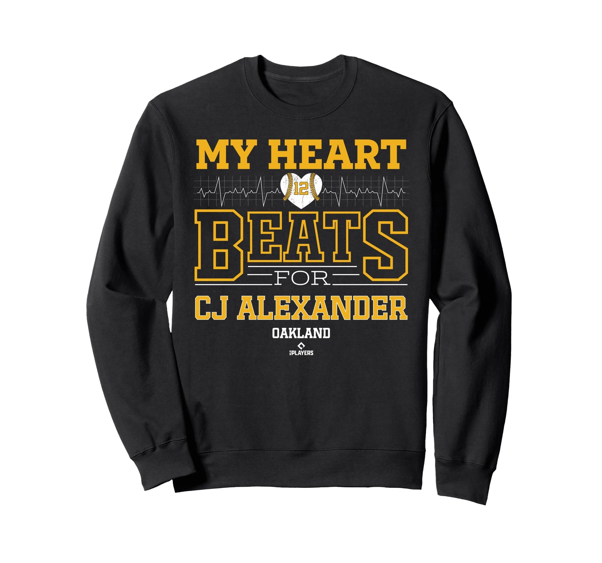 My Heart Beats Cj Alexander Sweatshirt - Minimalist Print Men Women - T-Shirt, Sweatshirt, Hoodie
