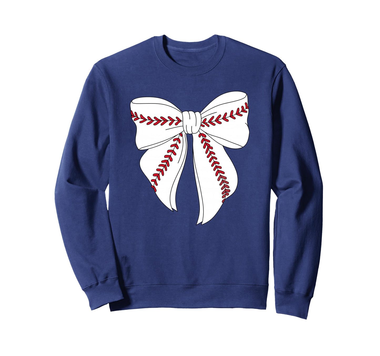 Baseball Coquette Bow Baseball Mom Sweatshirt - Novelty Apparel Men Women - T-Shirt, Sweatshirt, Hoodie