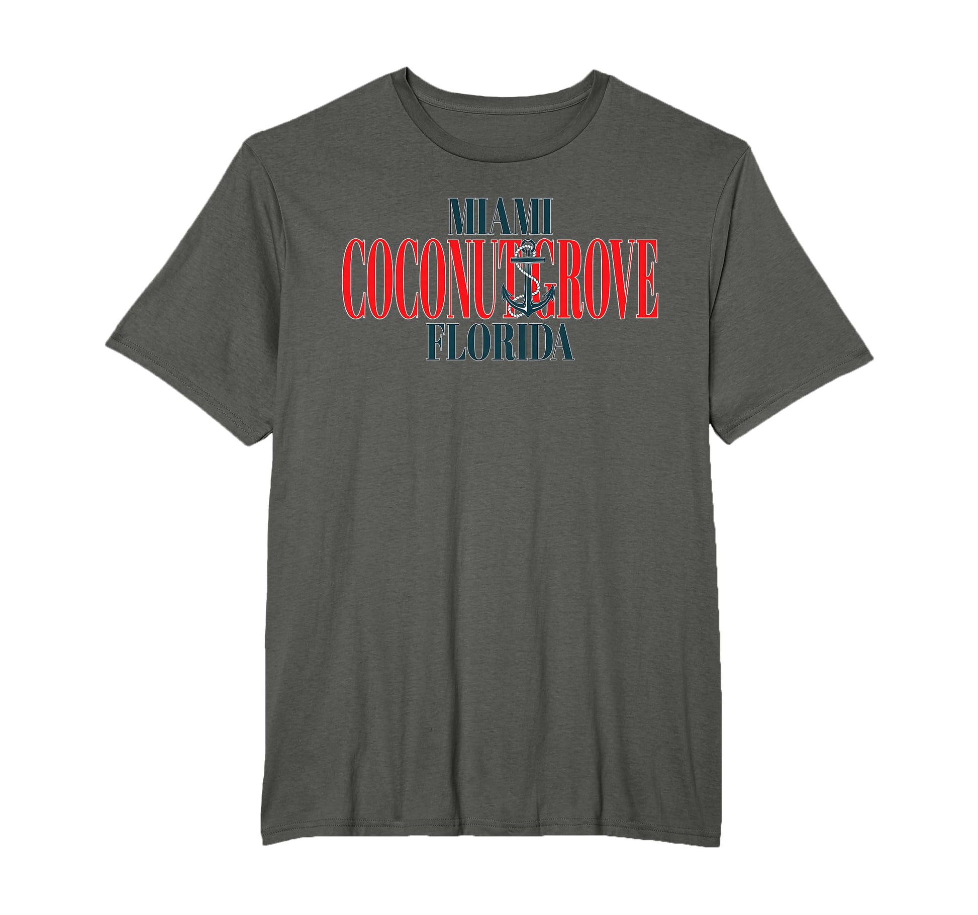 Miami Coconut Grove Florida T-Shirt - Streetwear Style Men Women - T-Shirt, Sweatshirt, Hoodie