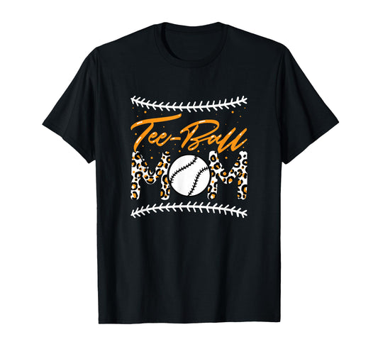 Ball Mom Mothers Day Teeball Mom T-Shirt - Minimalist Print for Adults - T-Shirt, Sweatshirt, Hoodie