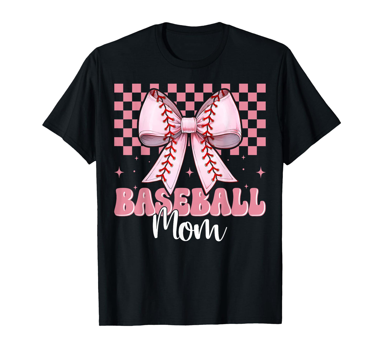 Baseball Mom Baseball Mama Mothers T-Shirt - Minimalist Print for Adults - T-Shirt, Sweatshirt, Hoodie