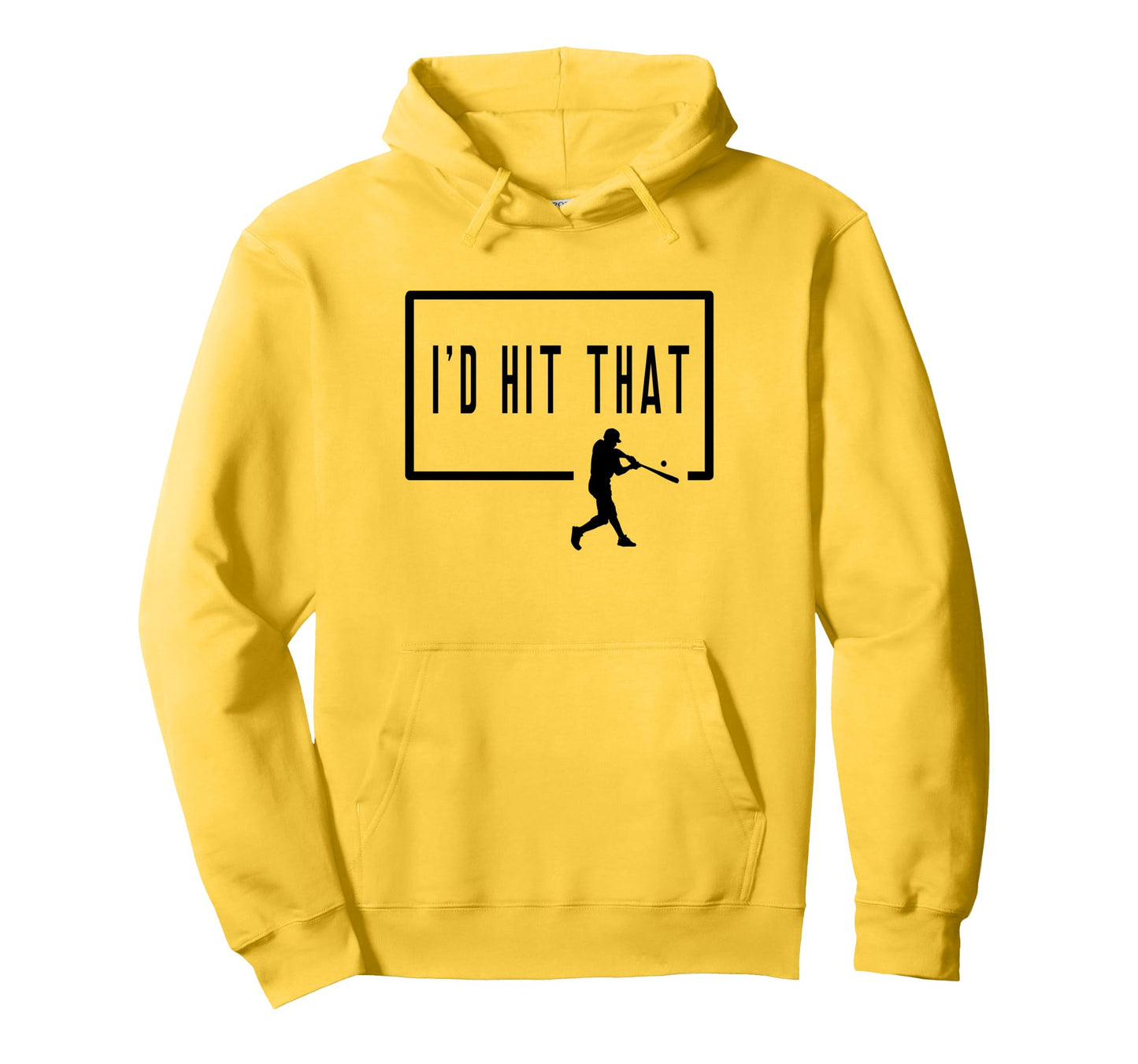 Baseball Player Batter Homerun Hoodie - Casual Everyday Wear Men Women - T-Shirt, Sweatshirt, Hoodie