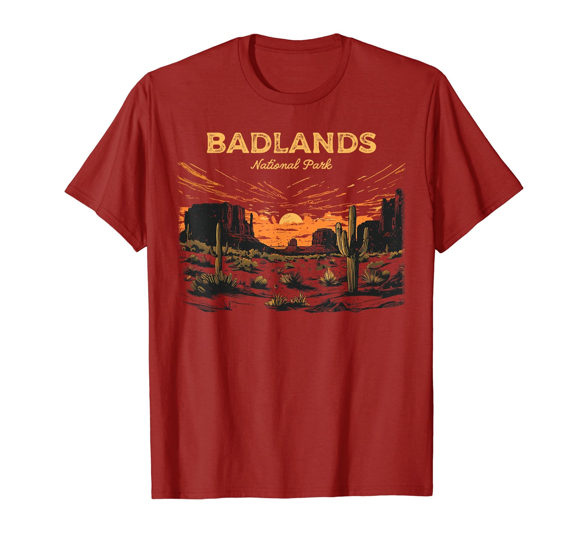 Badlands National Park South Dakota T-Shirt - Trendy Graphic for Adults - T-Shirt, Sweatshirt, Hoodie