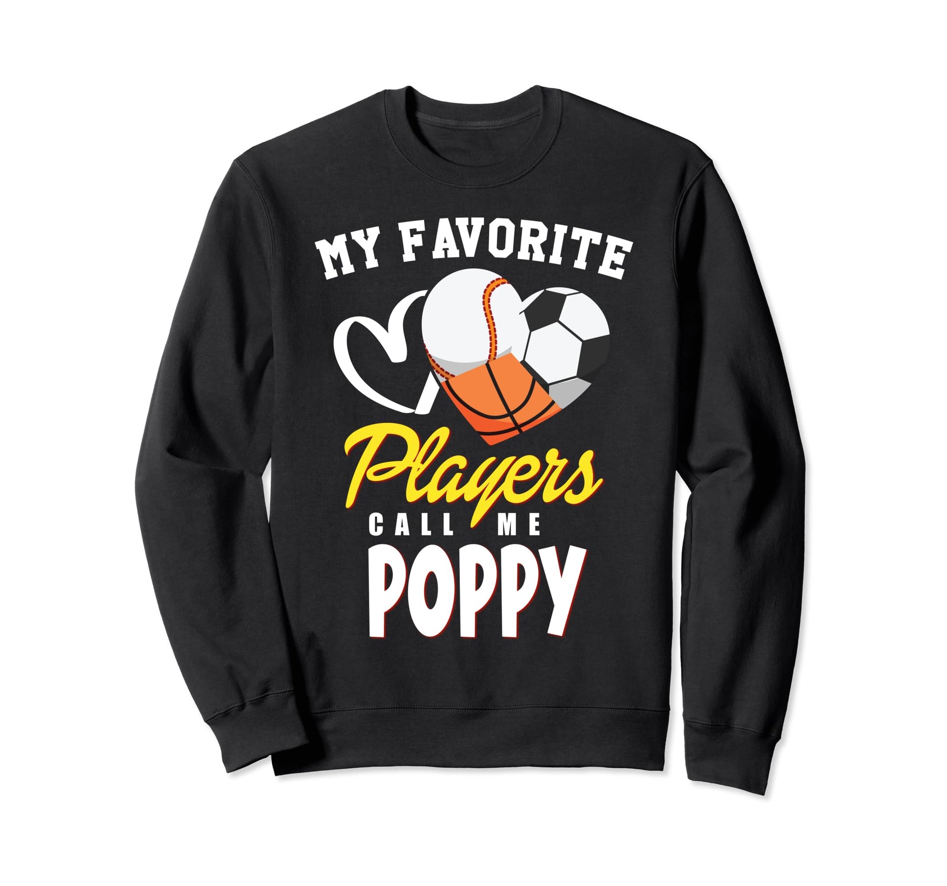 My Favorite Players Baseball Sweatshirt - Casual Everyday Wear Men Women - T-Shirt, Sweatshirt, Hoodie