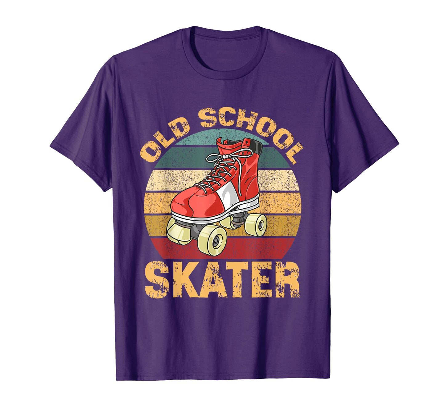 Oldschool Skater Roller Derby T-Shirt - Casual Everyday Wear for Adults - T-Shirt, Sweatshirt, Hoodie