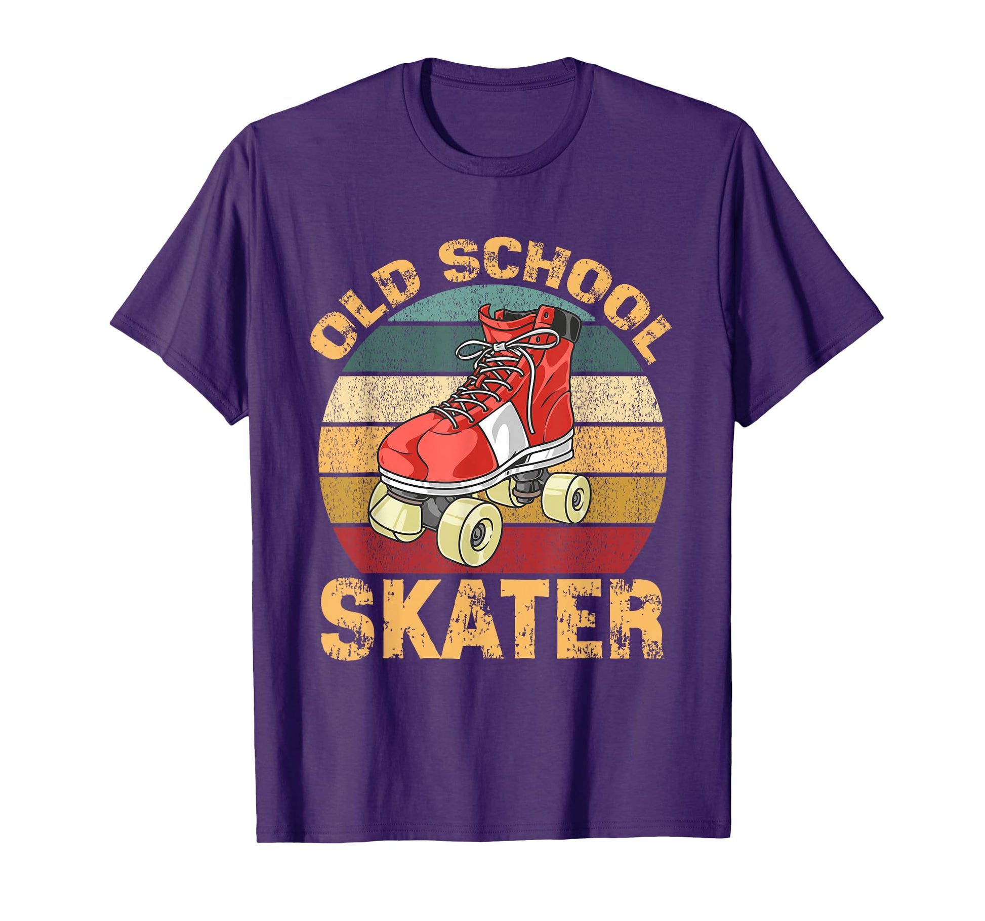 Oldschool Skater Roller Derby T-Shirt - Casual Everyday Wear for Adults - T-Shirt, Sweatshirt, Hoodie