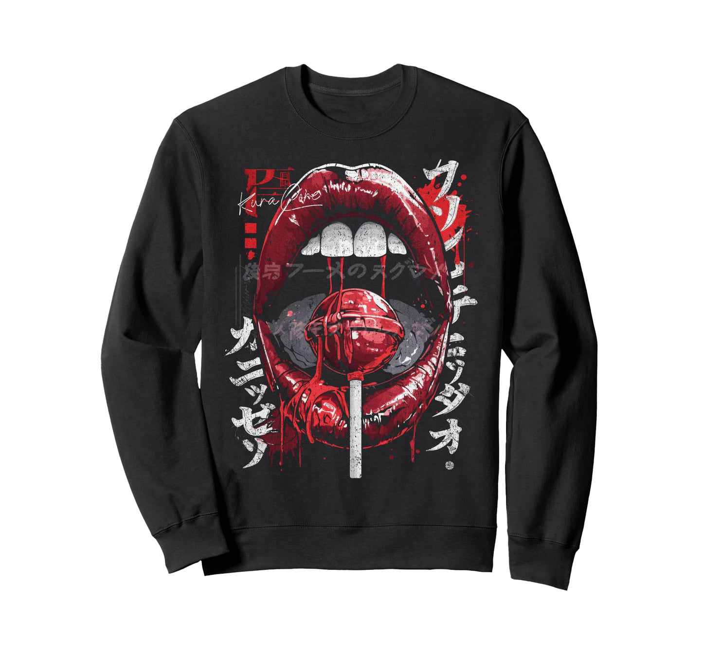 Japanese Streetwear Cyberpunk Y2K Sweatshirt - Trendy Graphic Unisex - T-Shirt, Sweatshirt, Hoodie