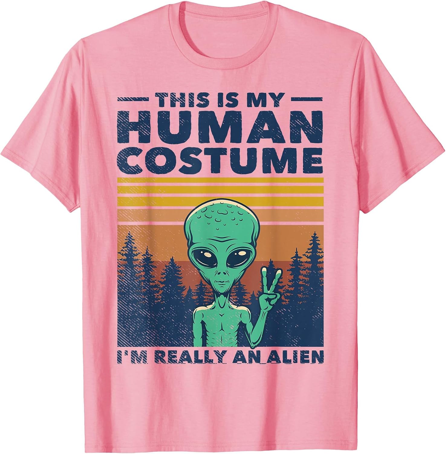 Funny Alien Gifts Space Galaxy UFO Merch - Adult & Kids T-Shirts, Sweatshirts & Hoodies apparel design preview 1