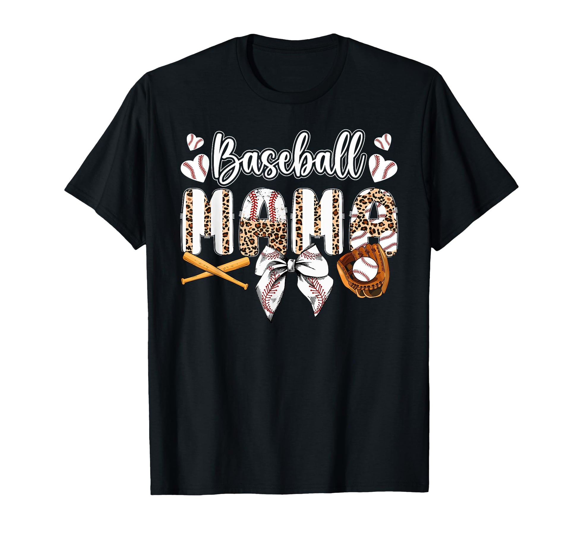 Baseball Mama Coquette Baseball Mom T-Shirt - Novelty Apparel Men Women - T-Shirt, Sweatshirt, Hoodie