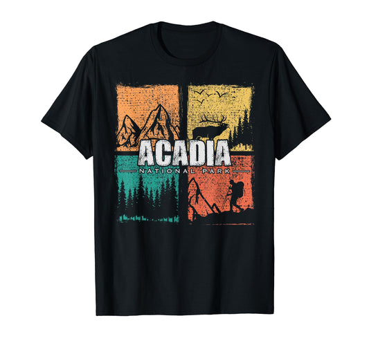 Acadia National Park Us Acadia T-Shirt - Minimalist Print Men Women - T-Shirt, Sweatshirt, Hoodie