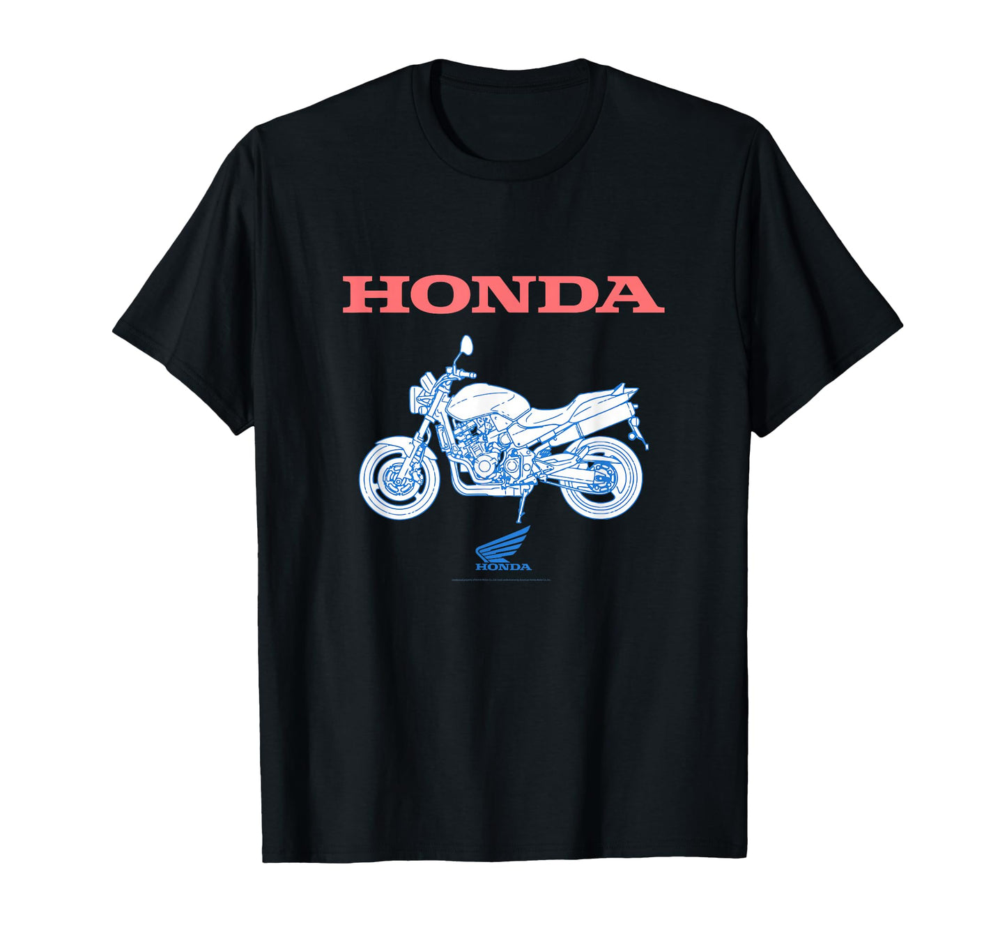 Honda Powersports Red White Blue T-Shirt - Custom Art Print Unisex - T-Shirt, Sweatshirt, Hoodie