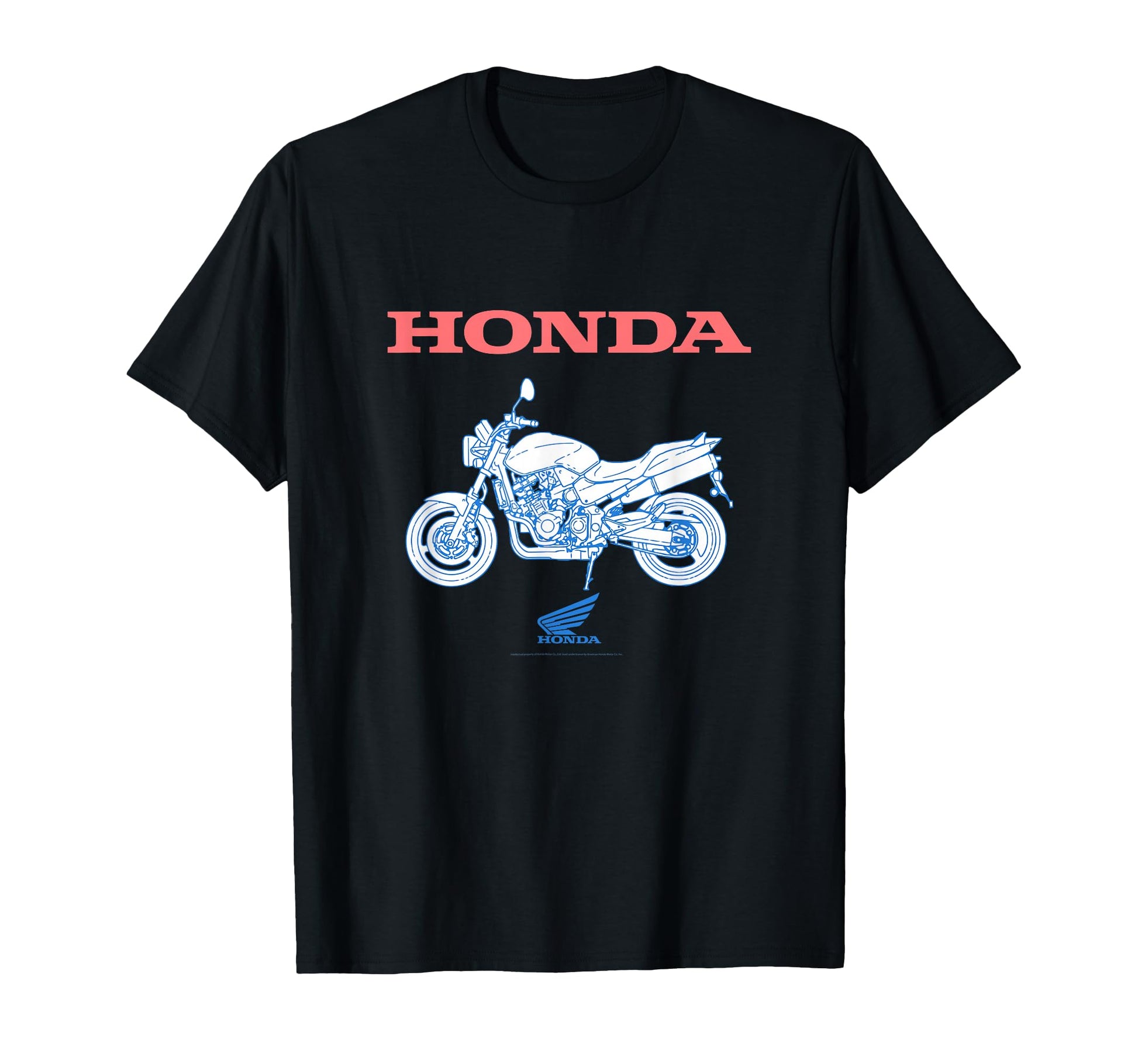 Honda Powersports Red White Blue T-Shirt - Custom Art Print Unisex - T-Shirt, Sweatshirt, Hoodie