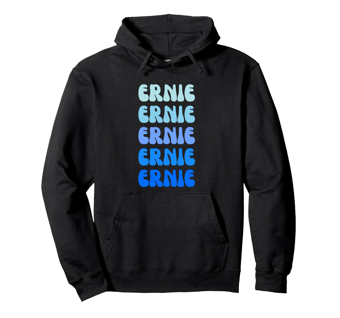 Ernie Name Stack Hoodie - Aesthetic Graphic Men Women - T-Shirt, Sweatshirt, Hoodie