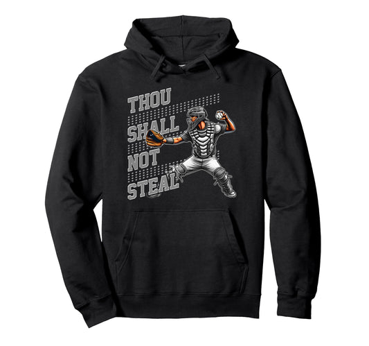 Baseball Catcher Funny Teenagers And Hoodie - Aesthetic Graphic Men Women - T-Shirt, Sweatshirt, Hoodie