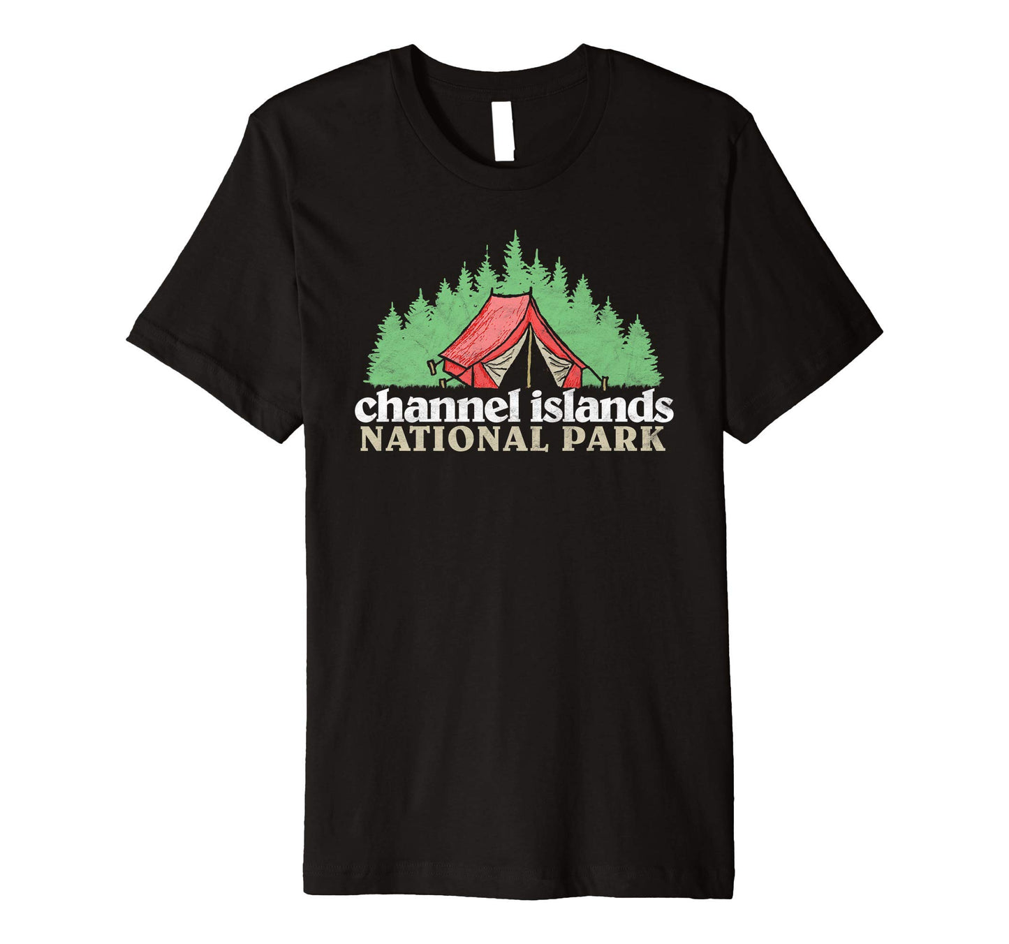 Channel Islands National Park Tent T-Shirt - Fun Novelty Design Men Women - T-Shirt, Sweatshirt, Hoodie
