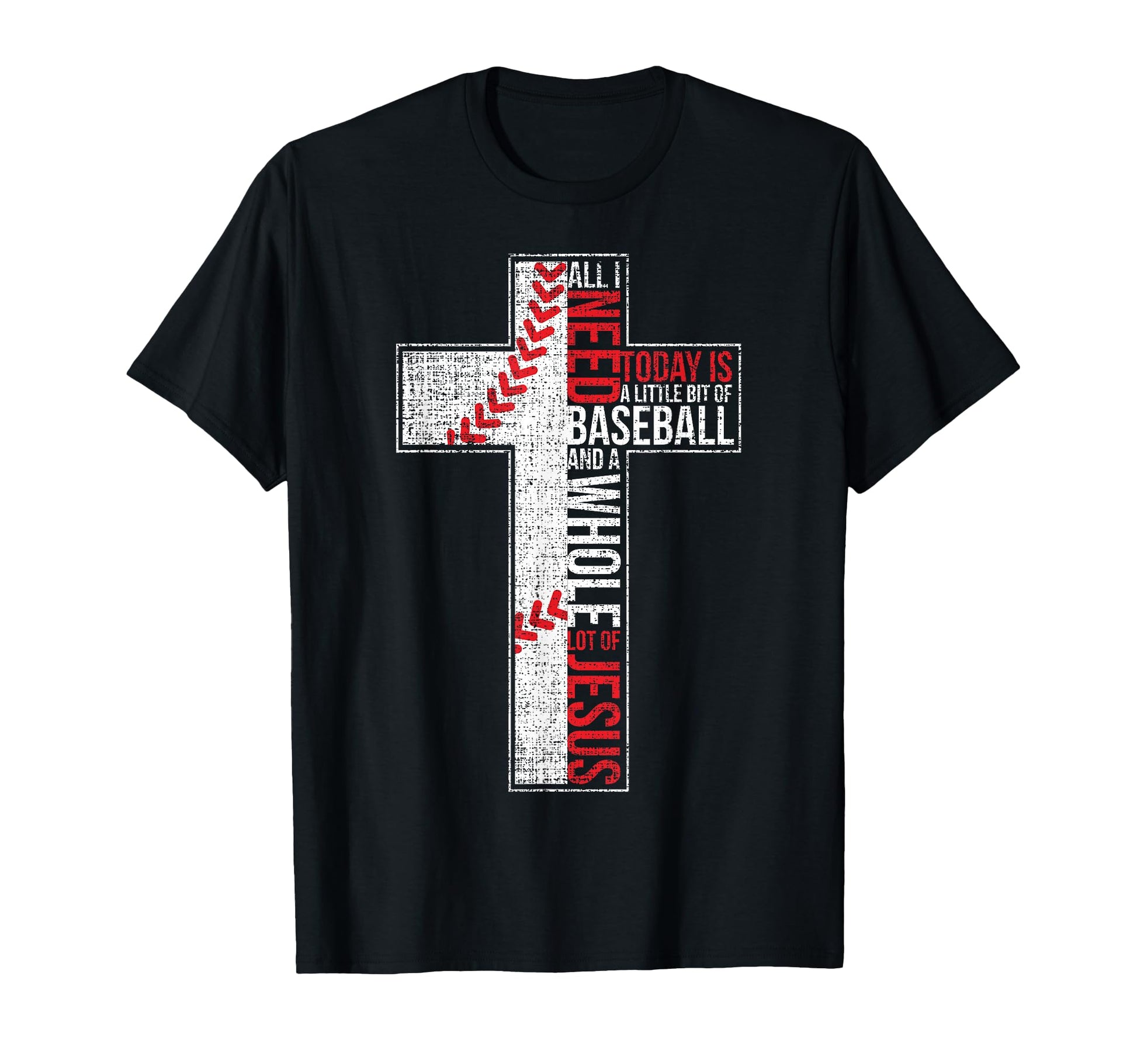 All I Need Is Baseball Jesus Christian T-Shirt - Custom Art Print Unisex - T-Shirt, Sweatshirt, Hoodie