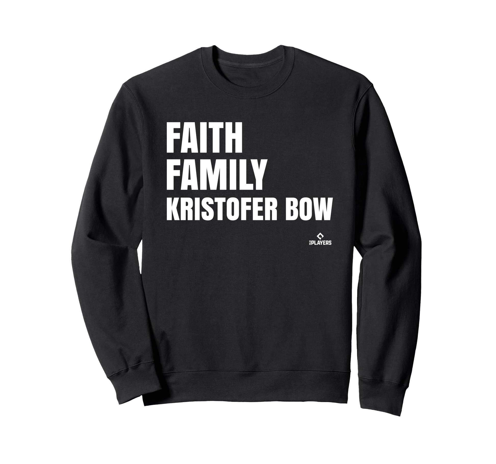 Faith Family Kristofer Bow Sweatshirt - Aesthetic Graphic for Adults - T-Shirt, Sweatshirt, Hoodie