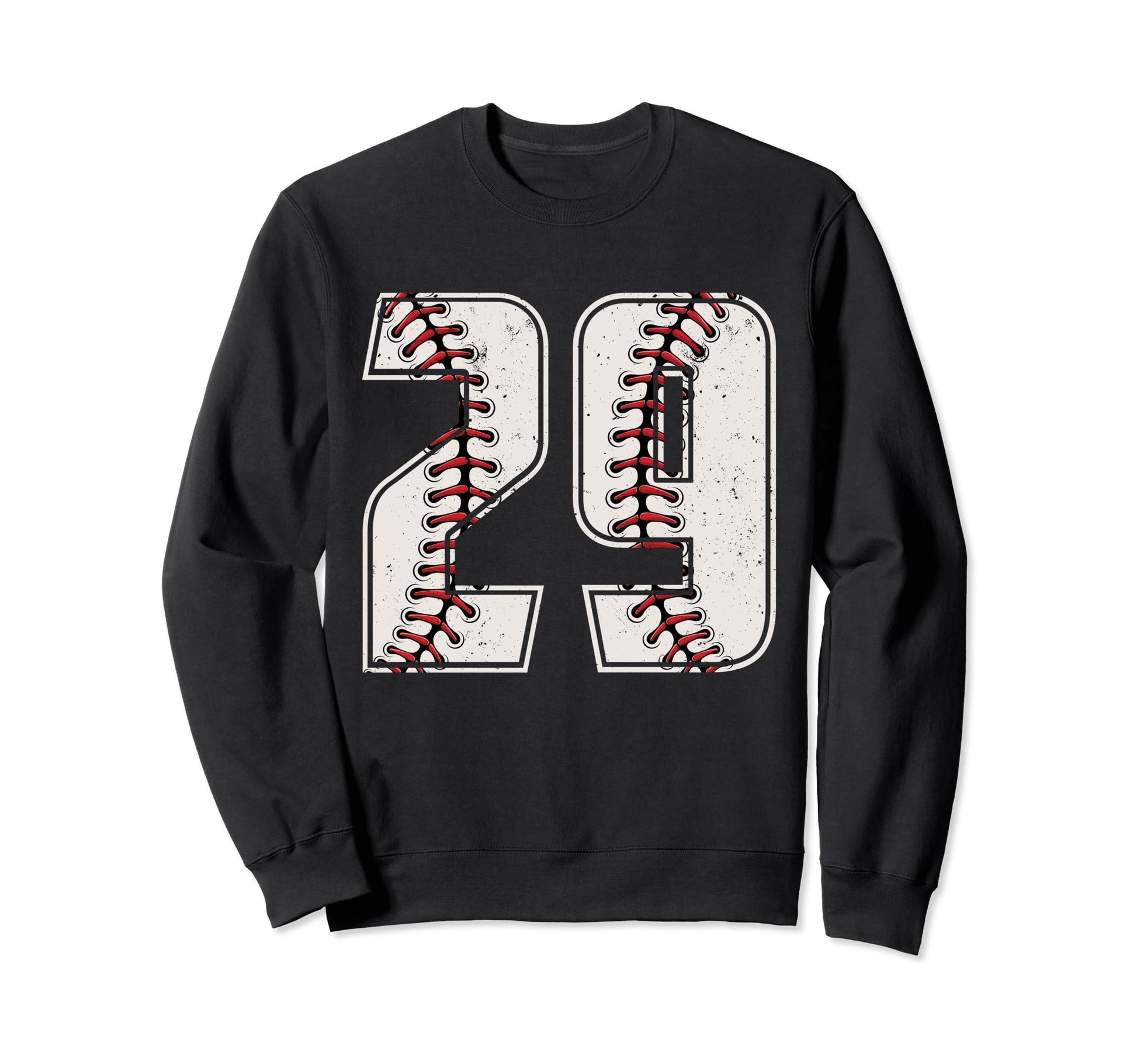 Baseball Player Number 29 Sweatshirt - Fun Novelty Design for Adults - T-Shirt, Sweatshirt, Hoodie