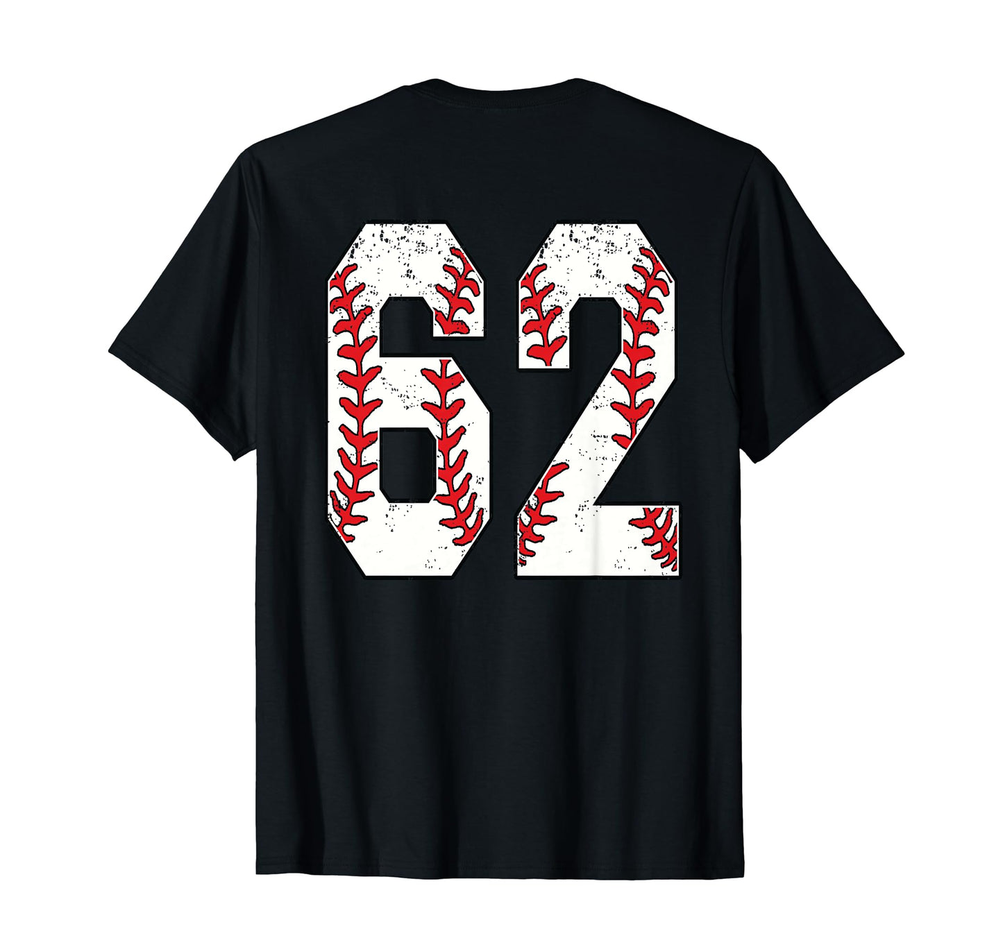 Number 62 Baseball Jersey Number 62 T-Shirt - Custom Art Print for Adults - T-Shirt, Sweatshirt, Hoodie