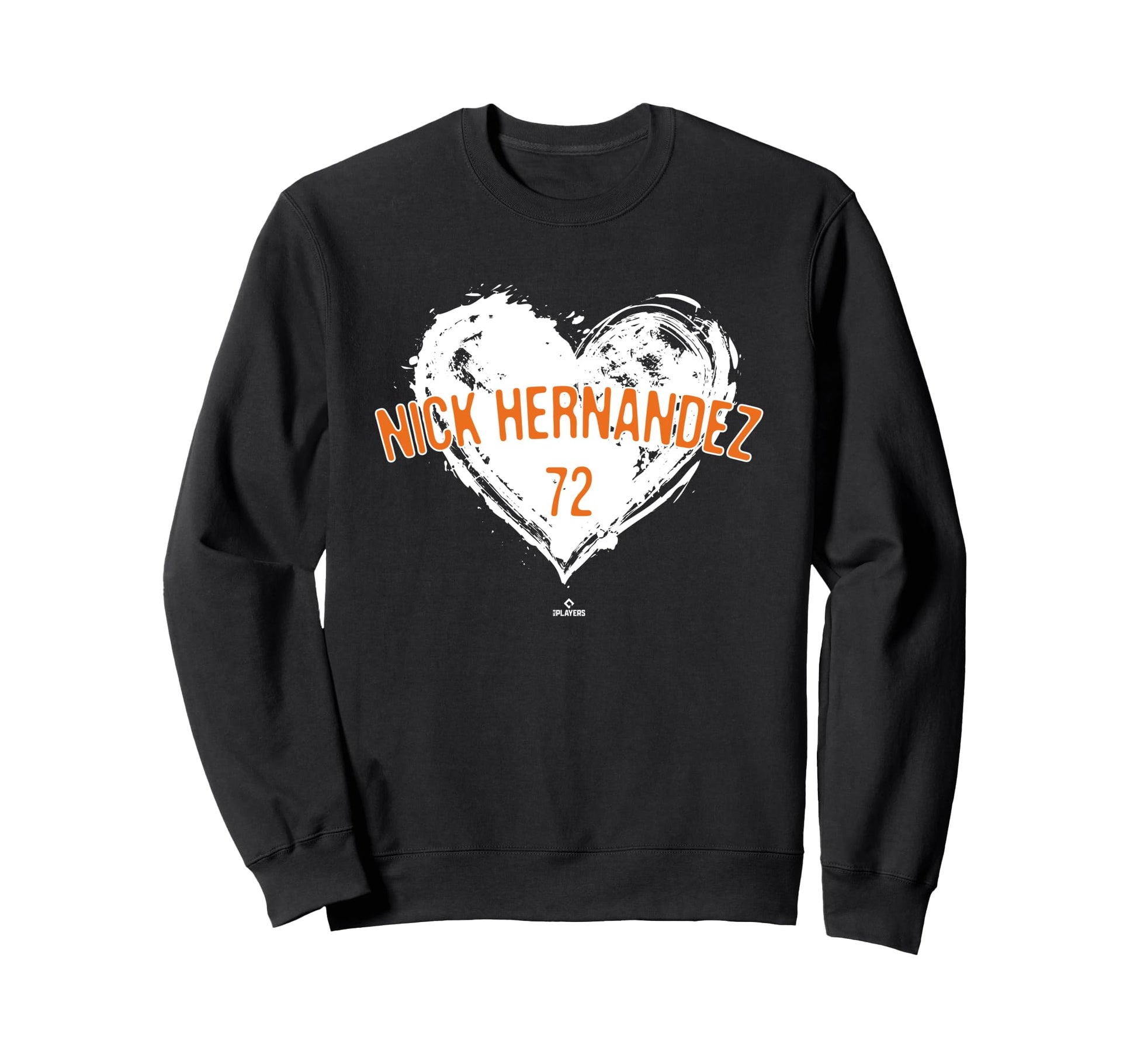 Distressed Heart Nick Hernandez Sweatshirt - Minimalist Print Unisex - T-Shirt, Sweatshirt, Hoodie