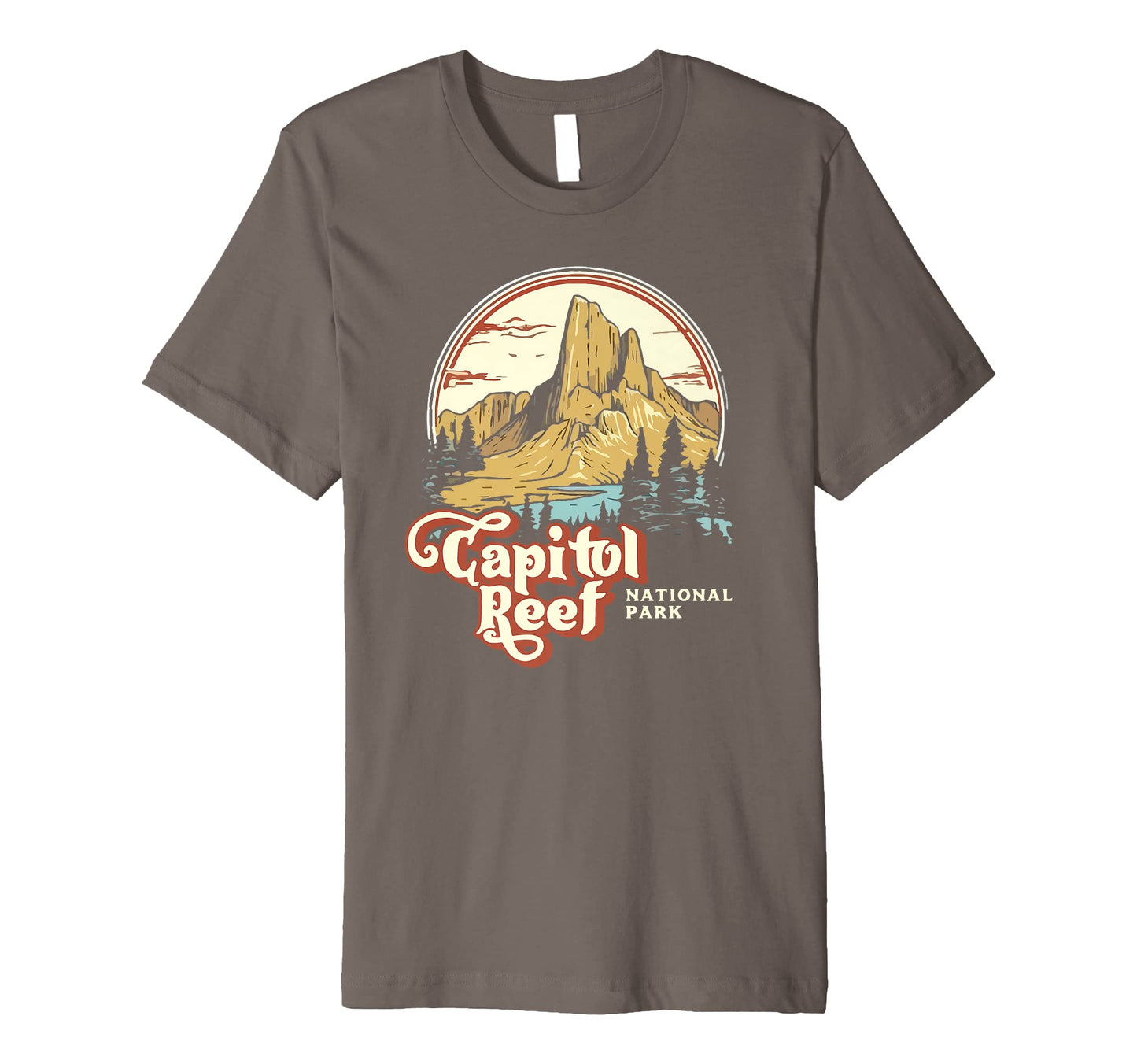 Capitol Reef National Park 70S T-Shirt - Novelty Apparel Men Women - T-Shirt, Sweatshirt, Hoodie
