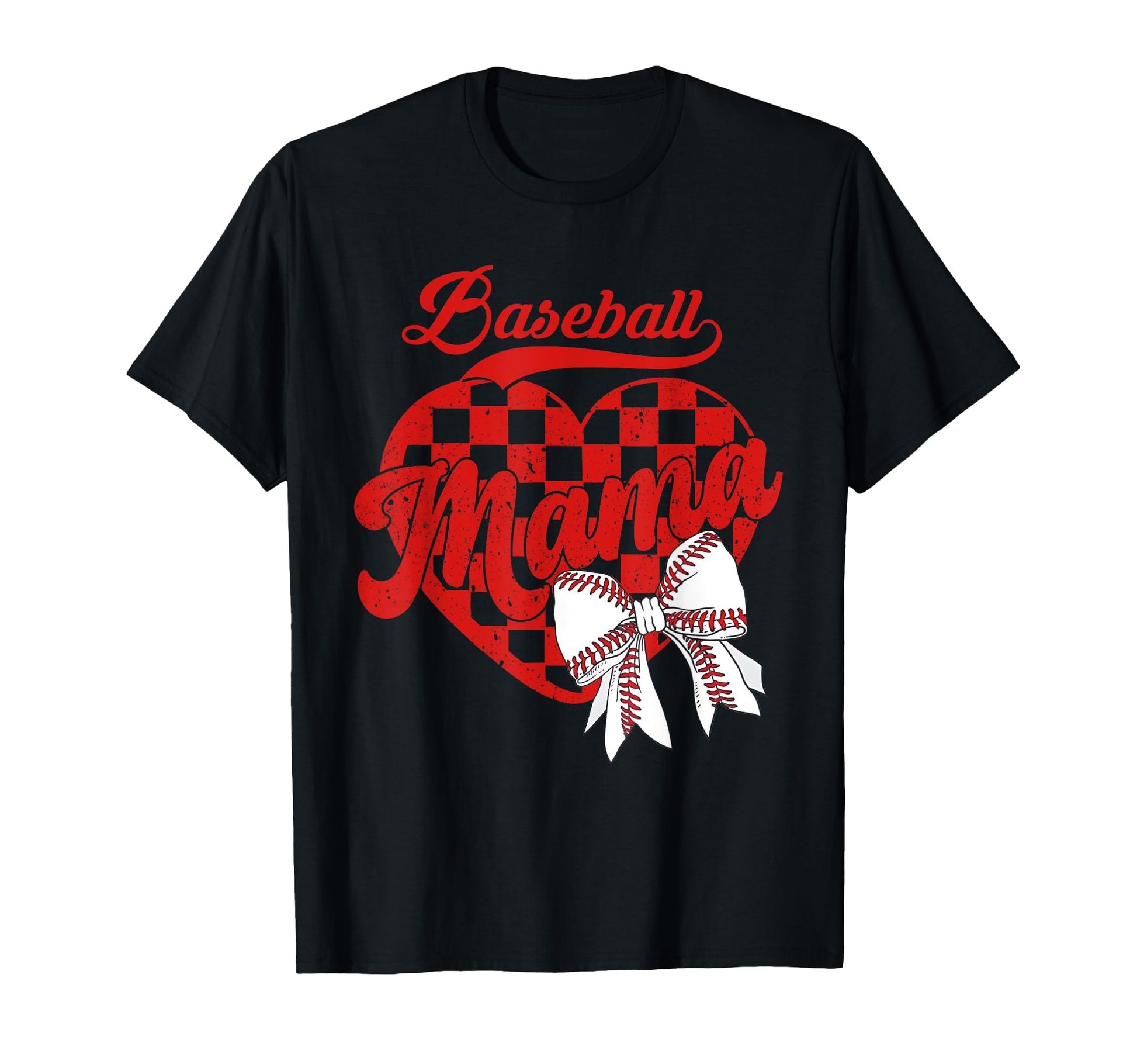 Baseball Mama Coquette Bow Game Day T-Shirt - Streetwear Style for Adults - T-Shirt, Sweatshirt, Hoodie