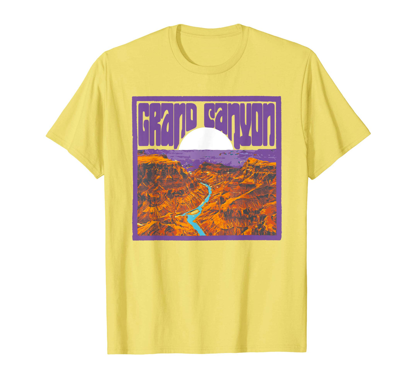 Groovy Grand Canyon National Park T-Shirt - Minimalist Print for Adults - T-Shirt, Sweatshirt, Hoodie